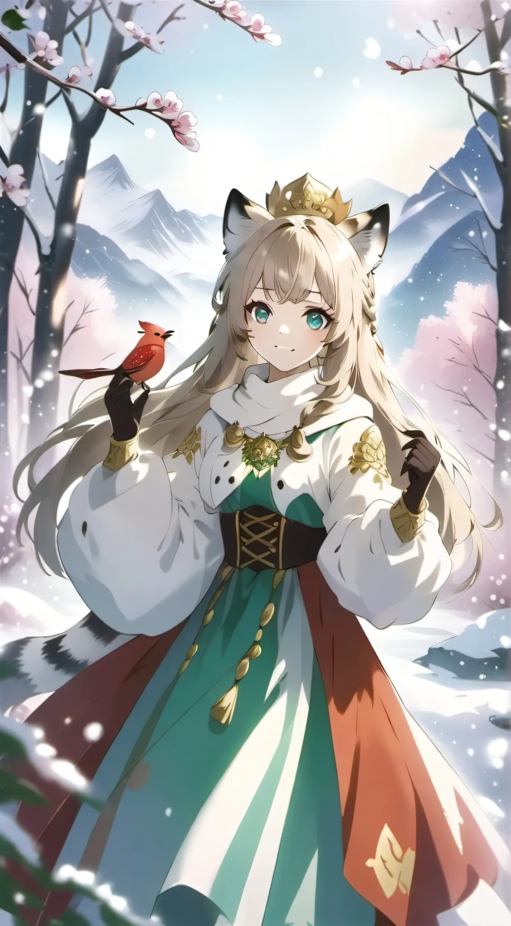 ai character: Poppy background
