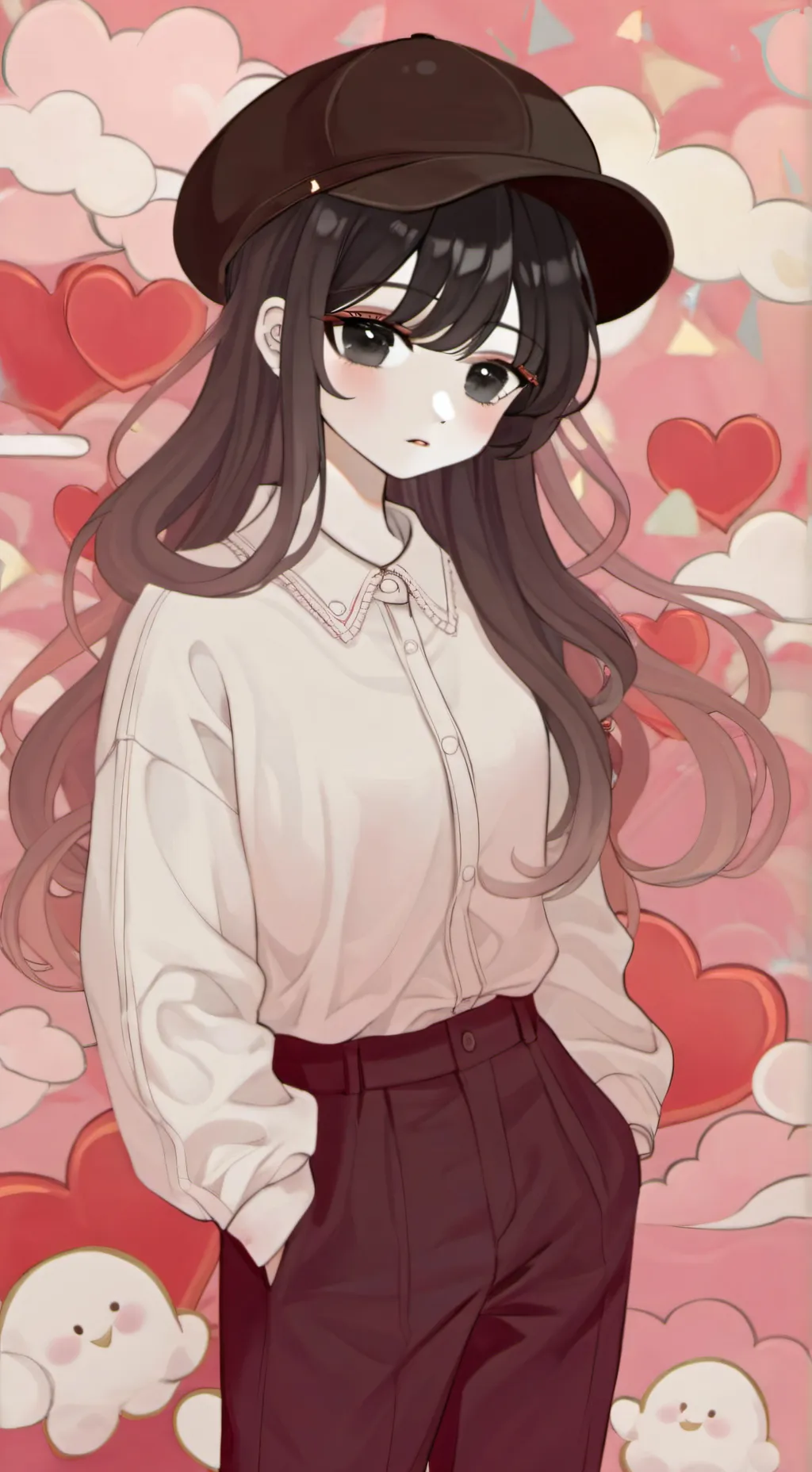 ai character: 🖤Make your story🖤 background