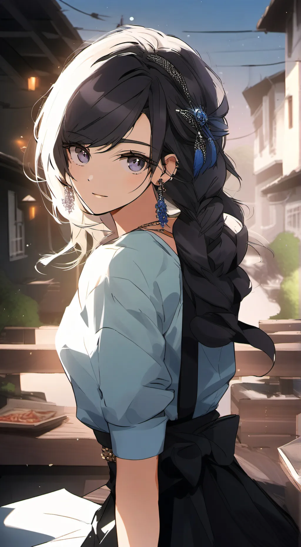 ai character: lila background