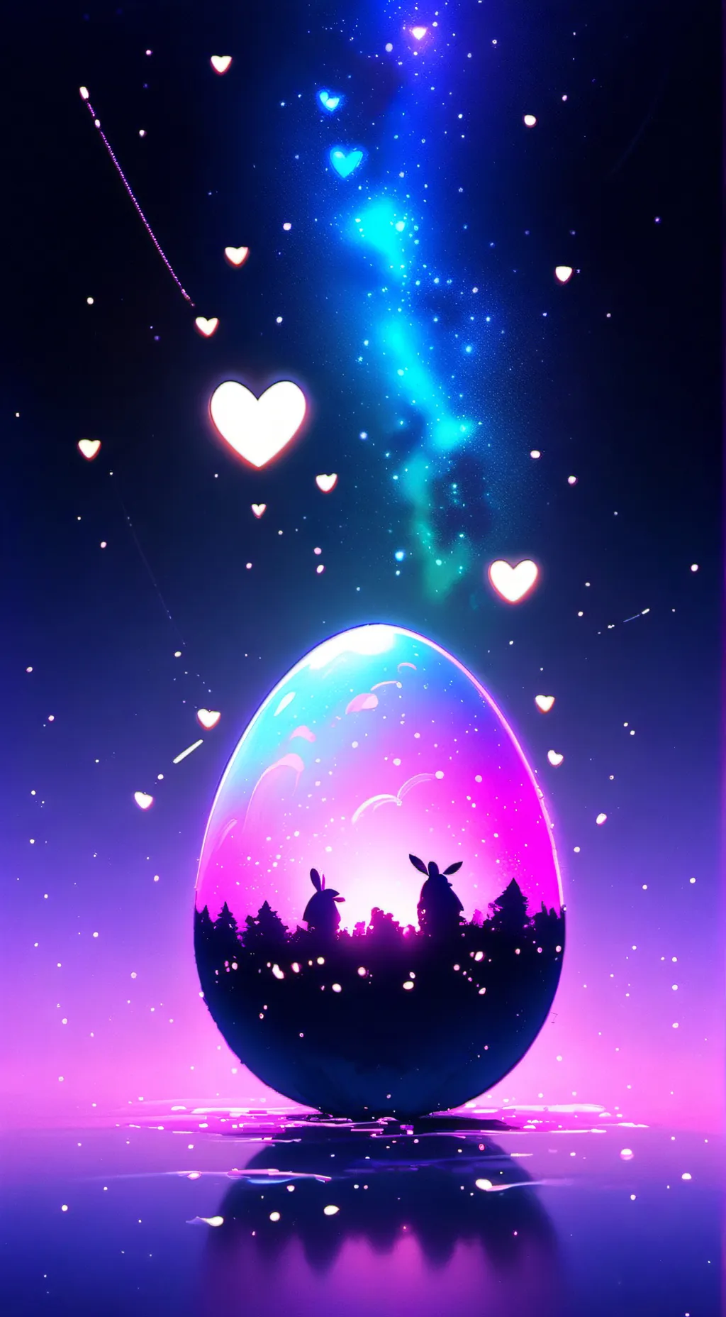 ai character: Easter avengers 🐇 background