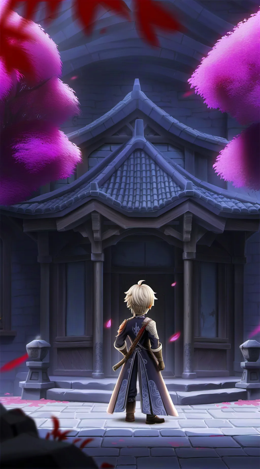 ai character: forsaken  background