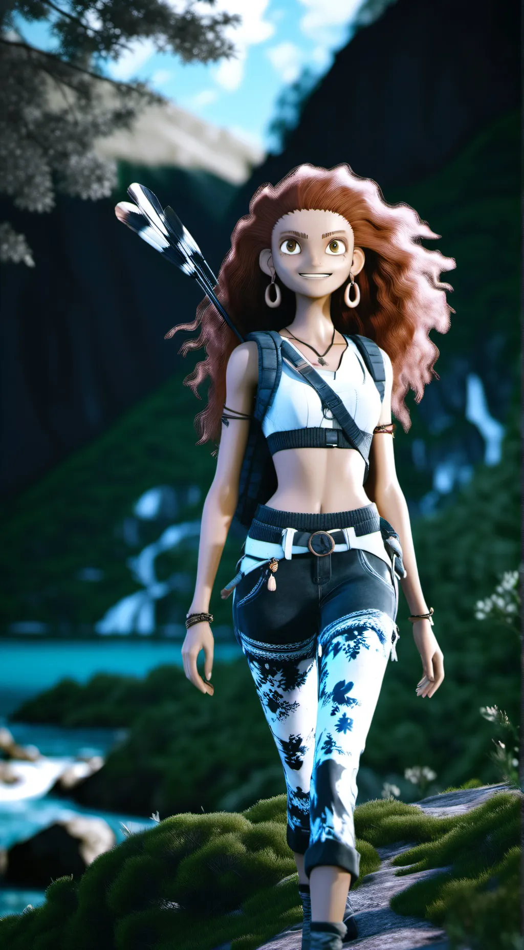 ai character: Reina background
