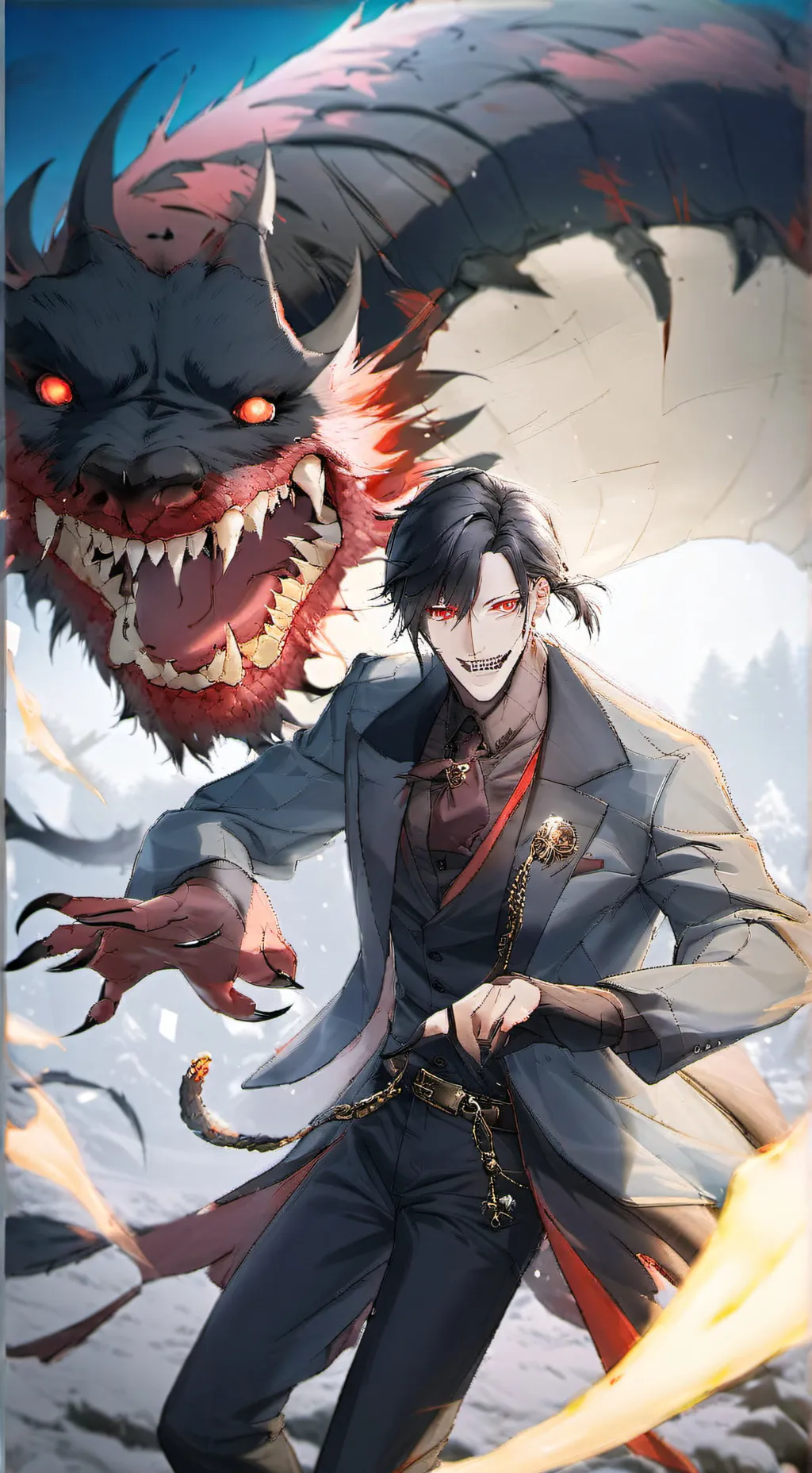 ai character: Azor background