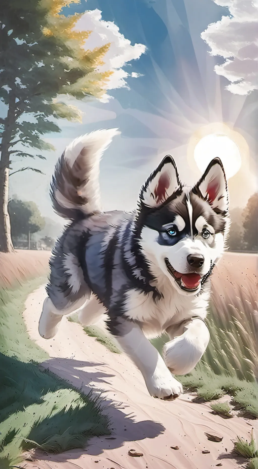 ai character: Dog Infection background