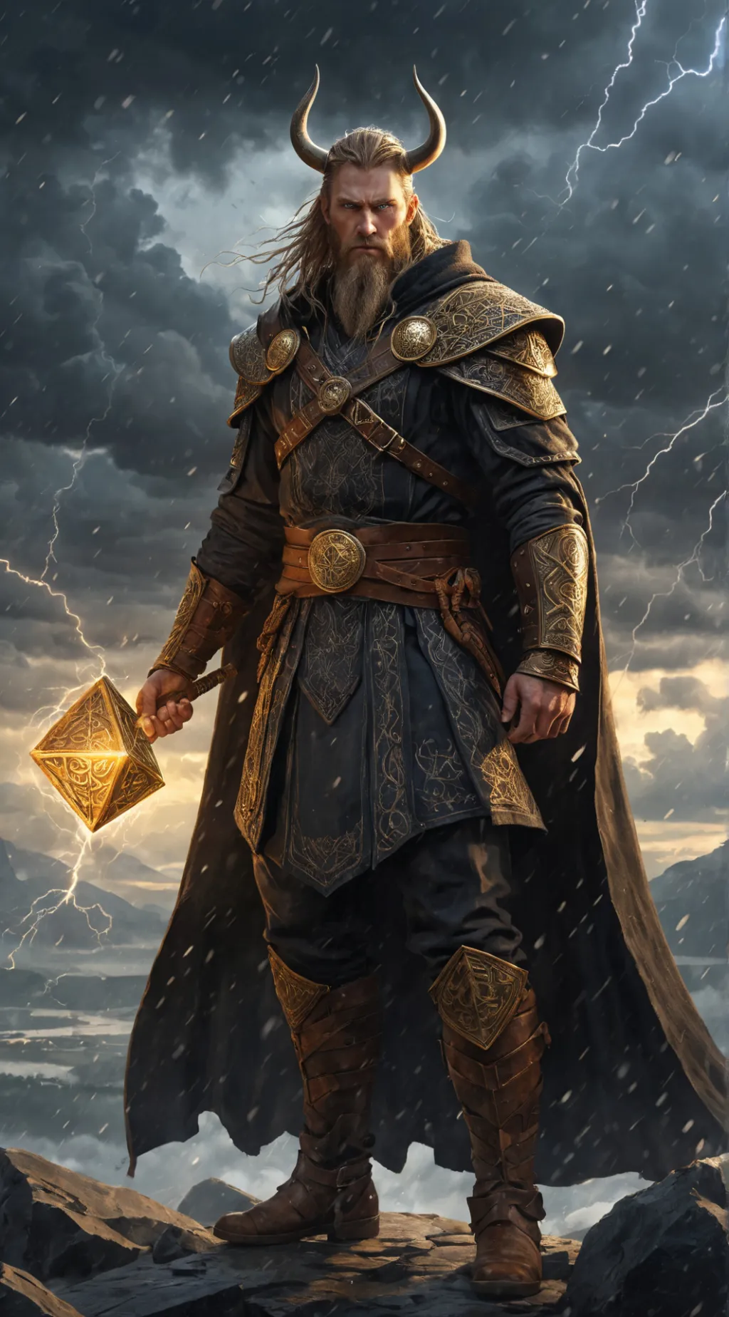 ai character: Ragnar background