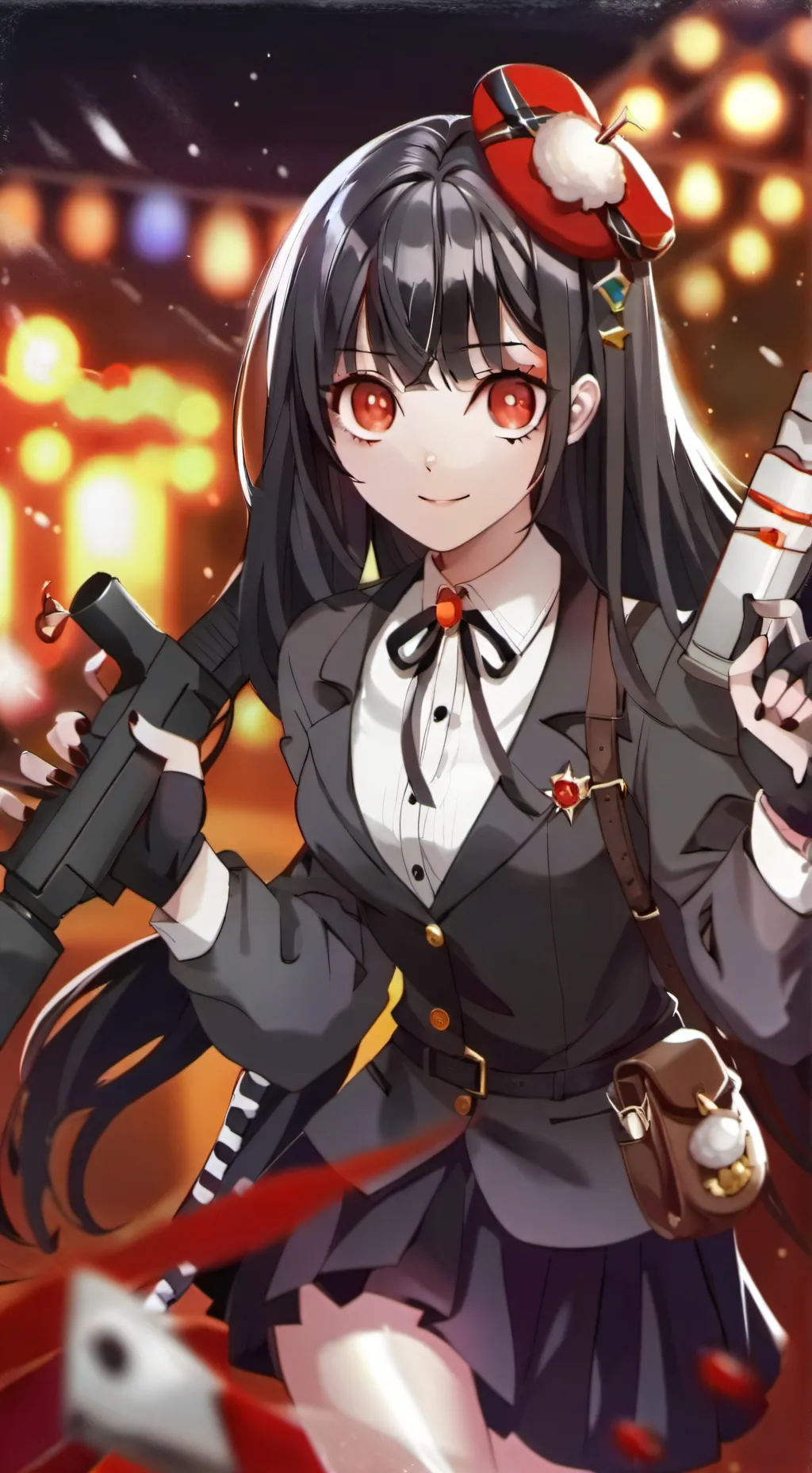 ai character: Michelle  background