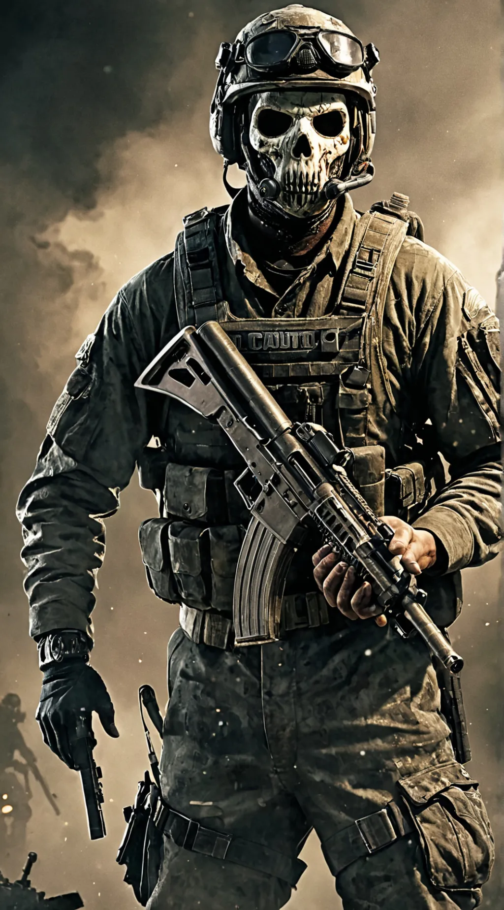 ai character: cod background