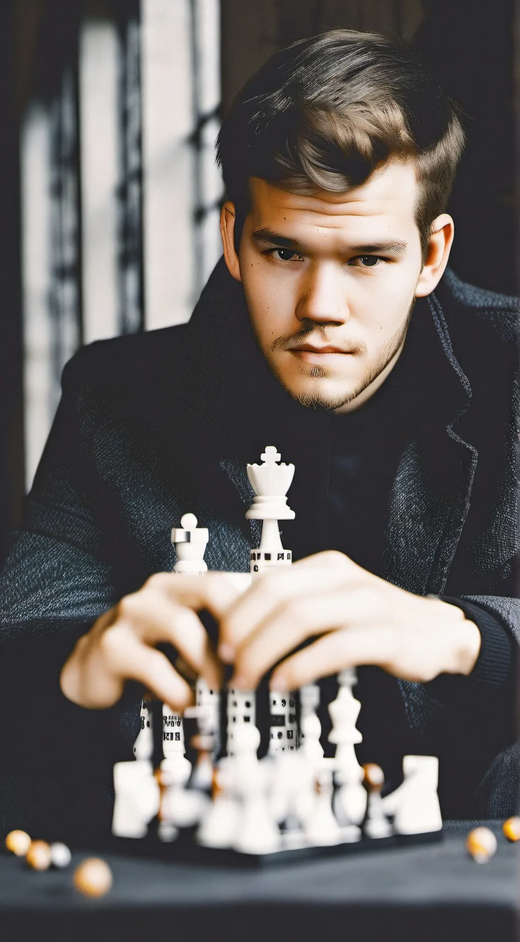 ai character: Magnus Carlsen background