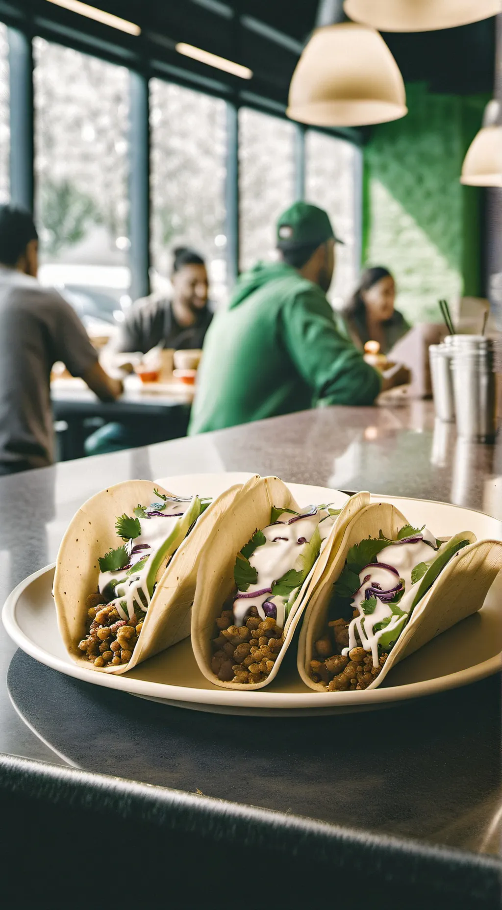 ai character: taco bell background