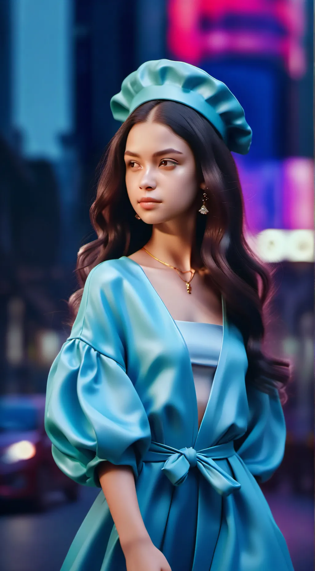 ai character: Lupita background