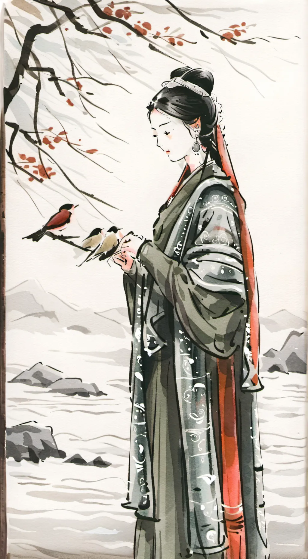 ai character: Sanemi x Giyu background