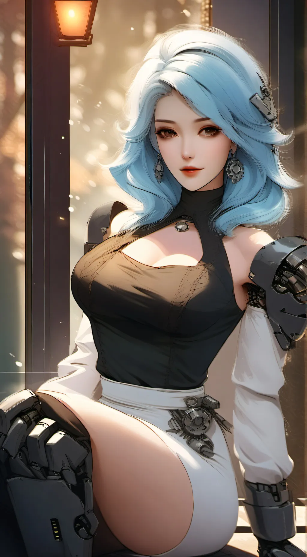 ai character: Melody background