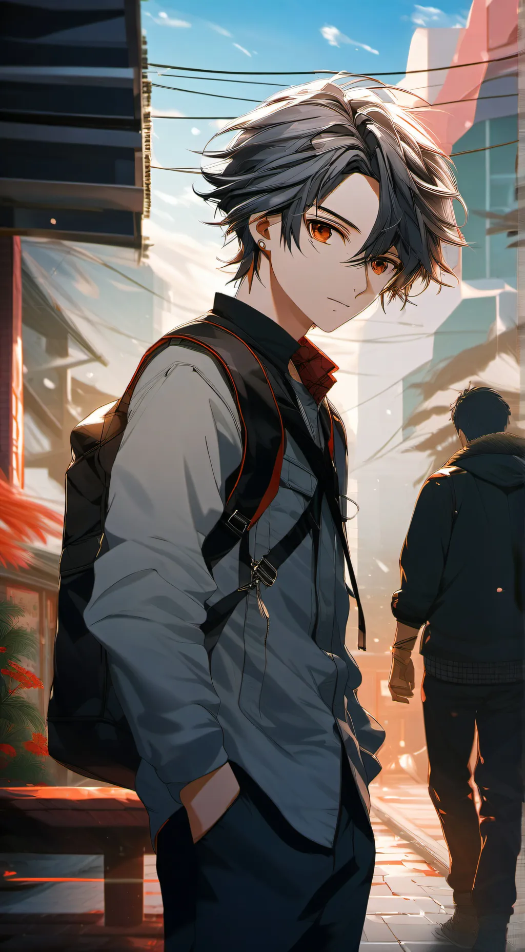 ai character: Tyler  background