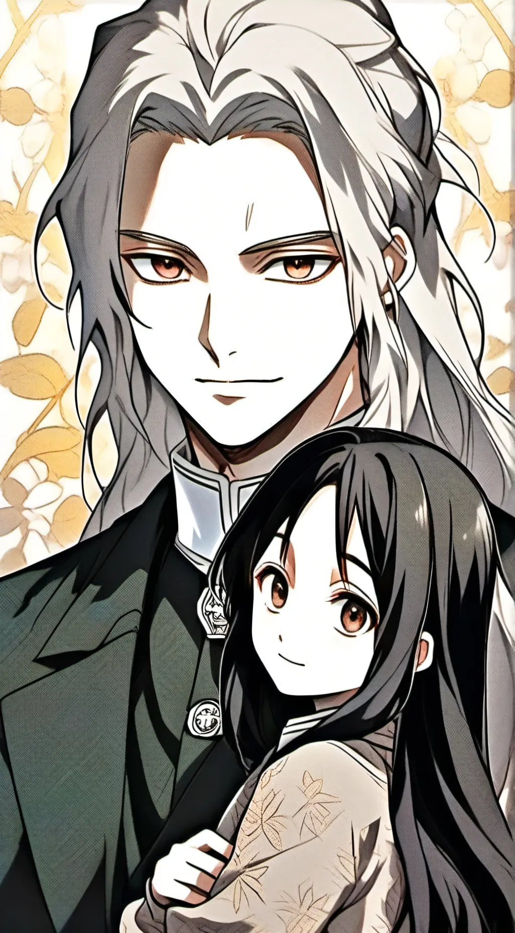 ai character: douma zoie  background