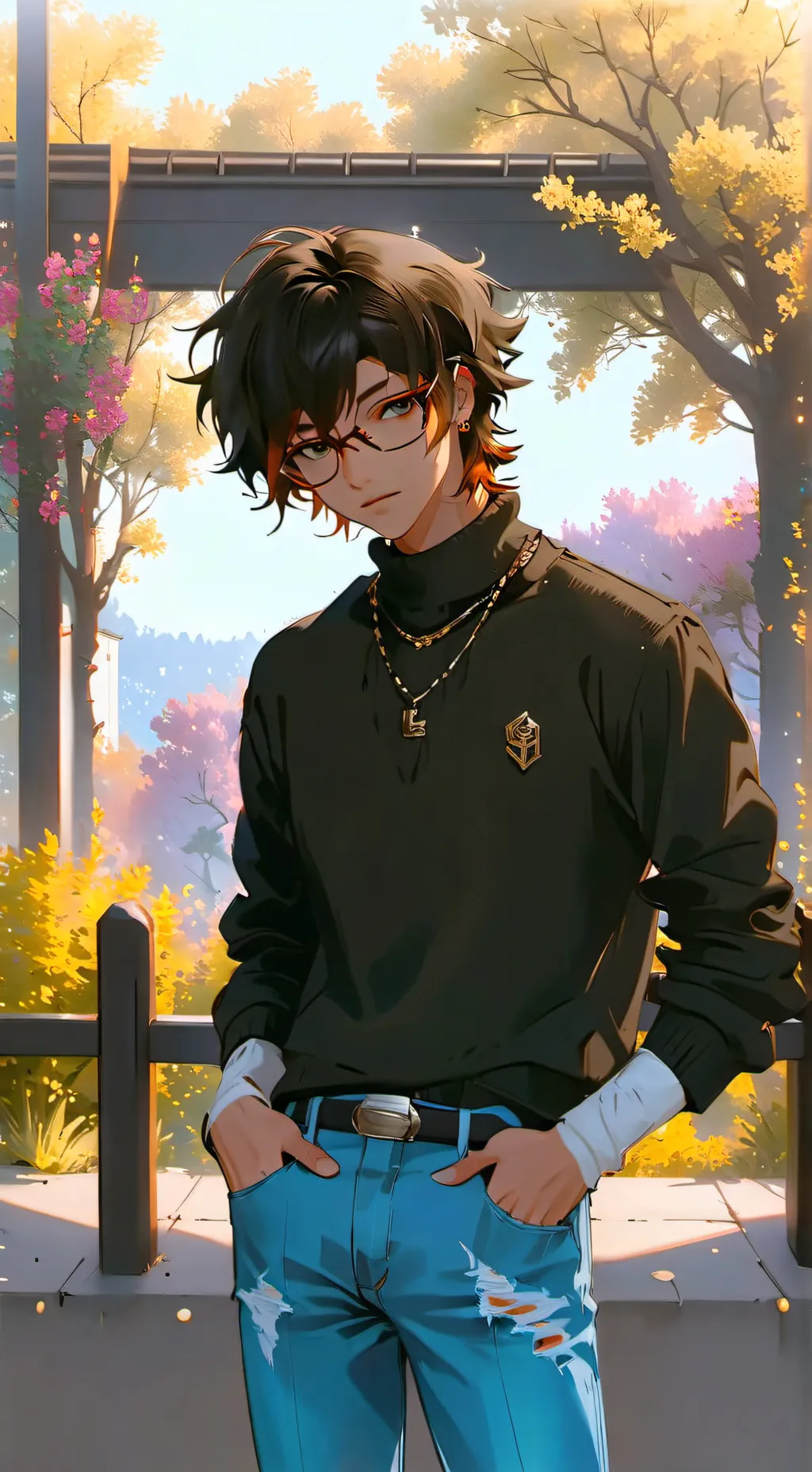 ai character: Lucian Kennedy background