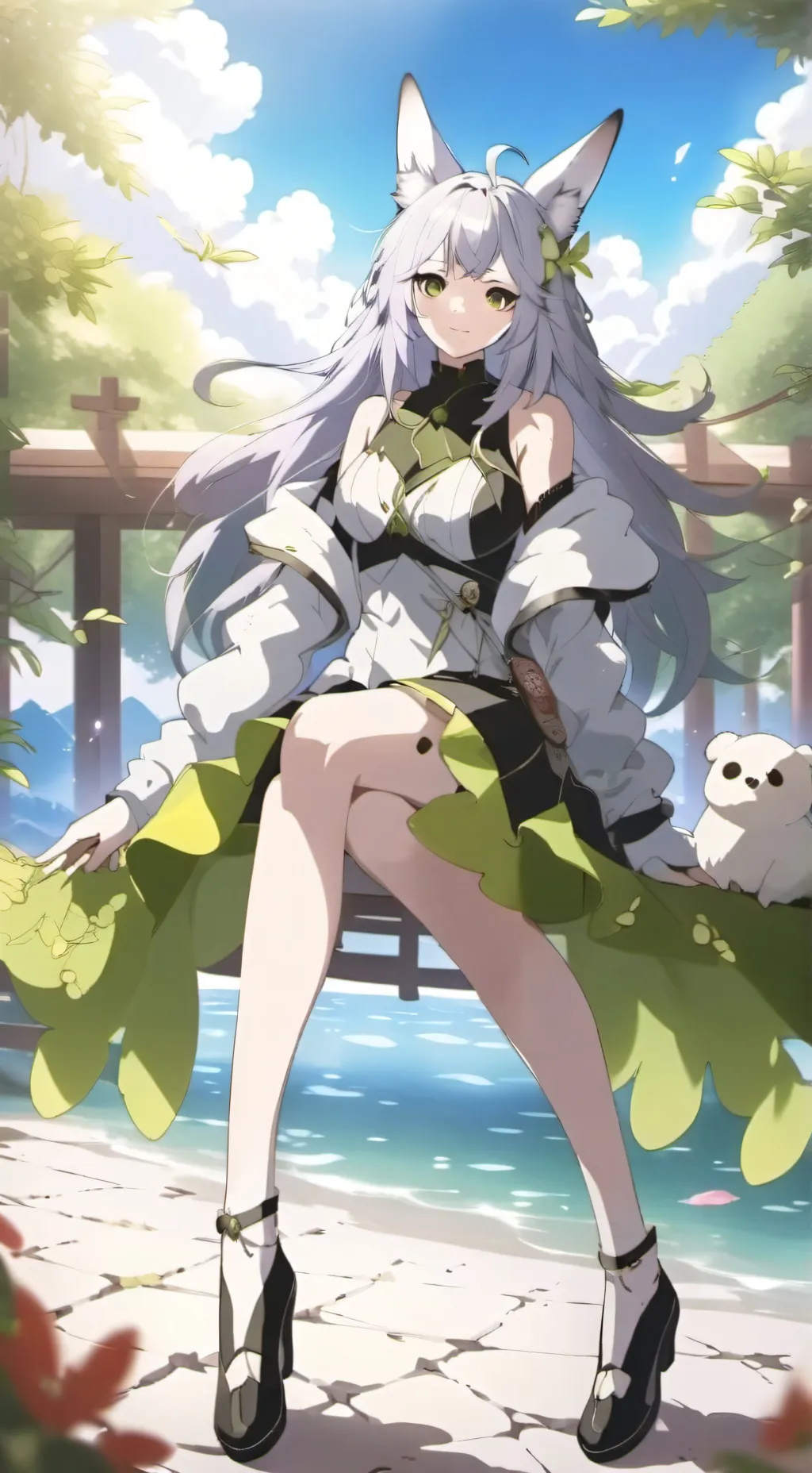 ai character: krisha background