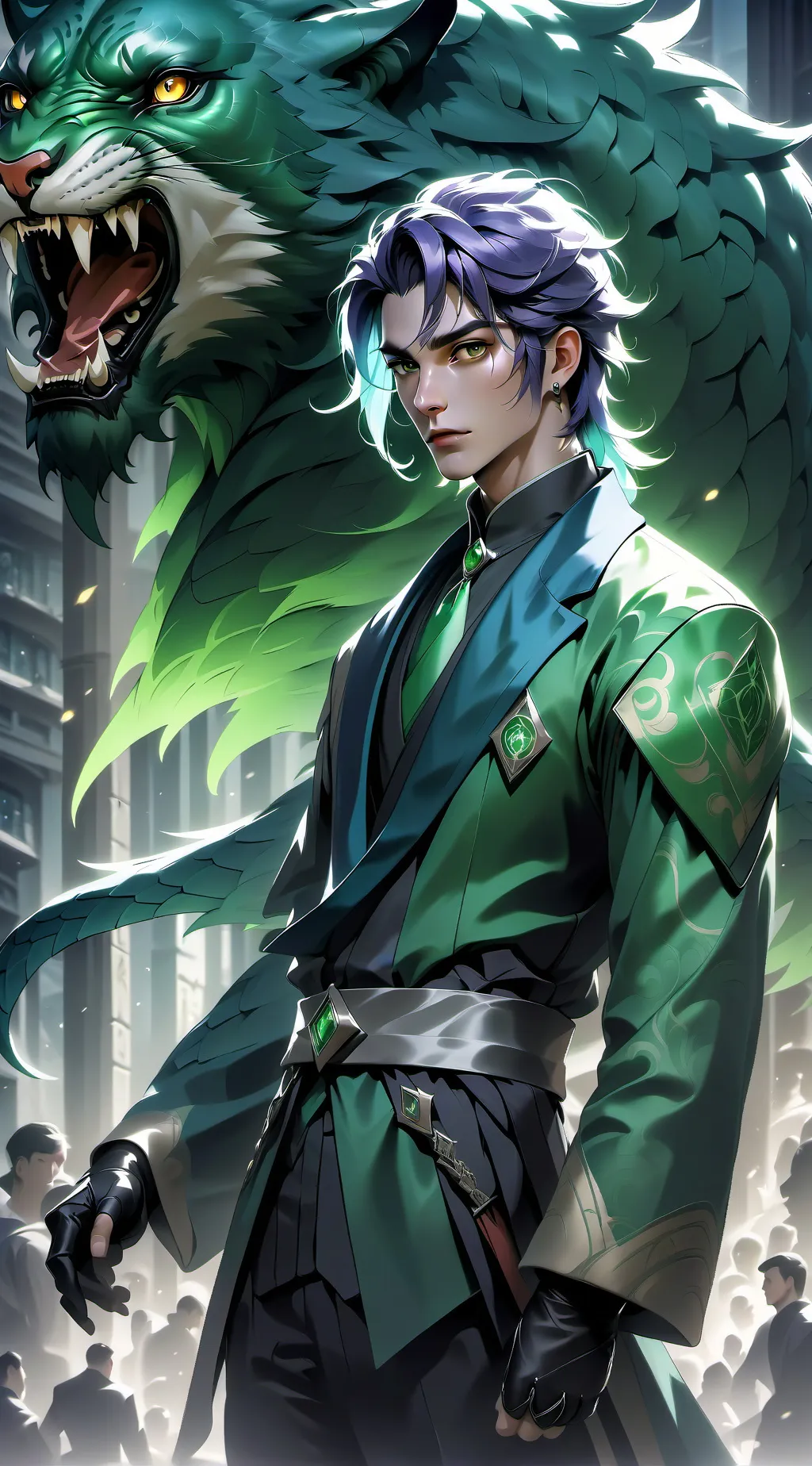 ai character: Jason  background