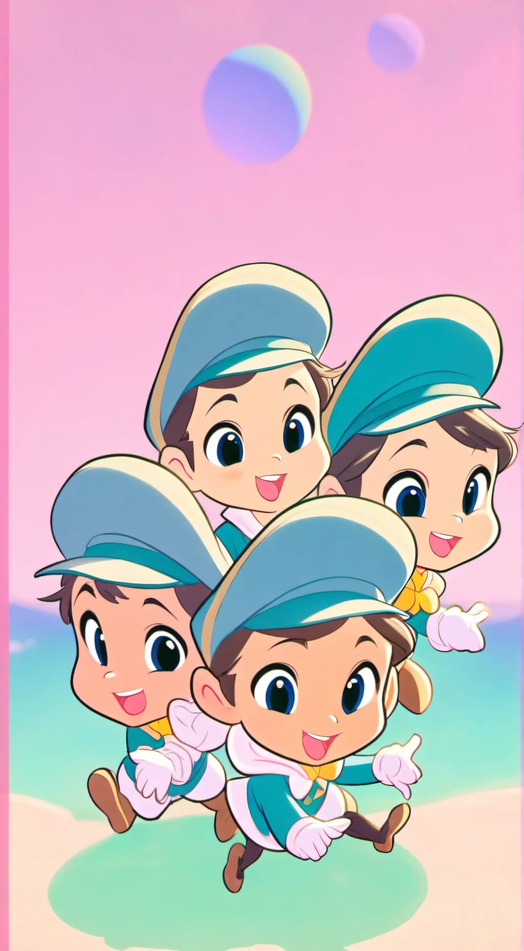 ai character: Sturniolo triplets background