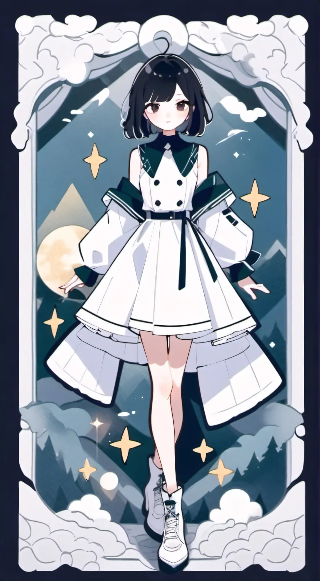 ai character: Sero  background