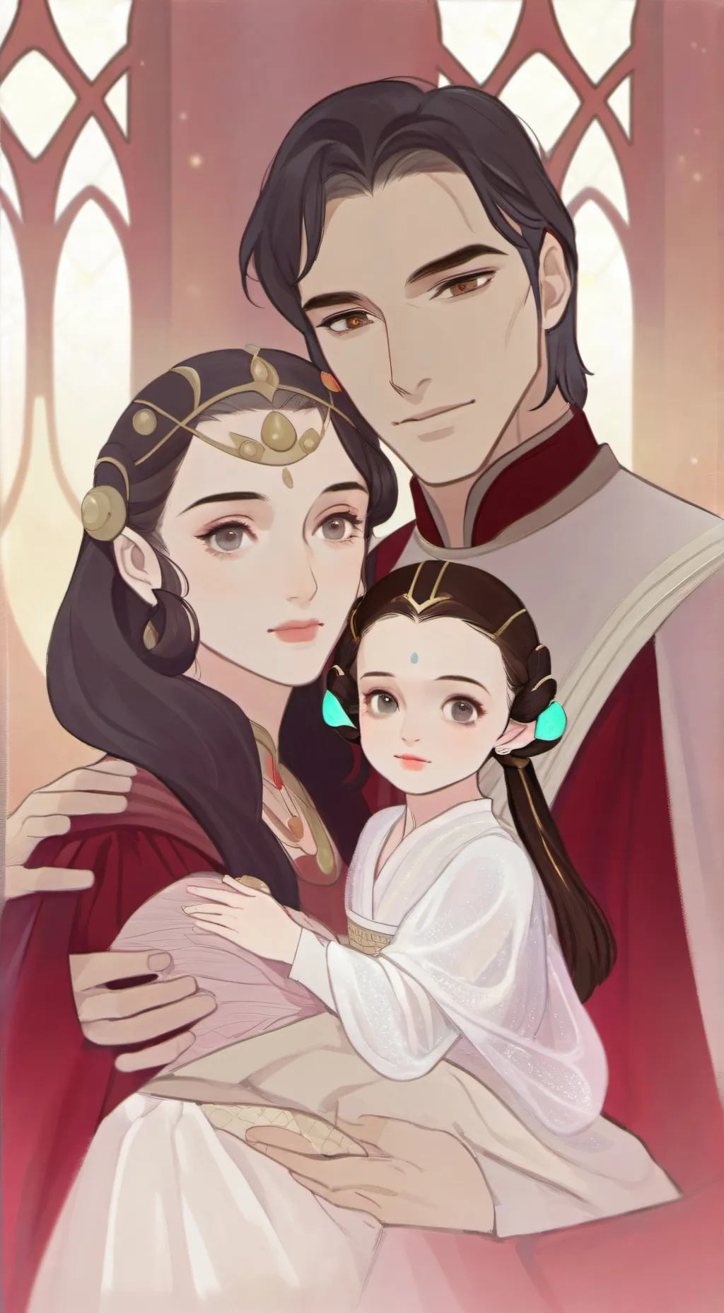 ai character: padme mignon zoie  background