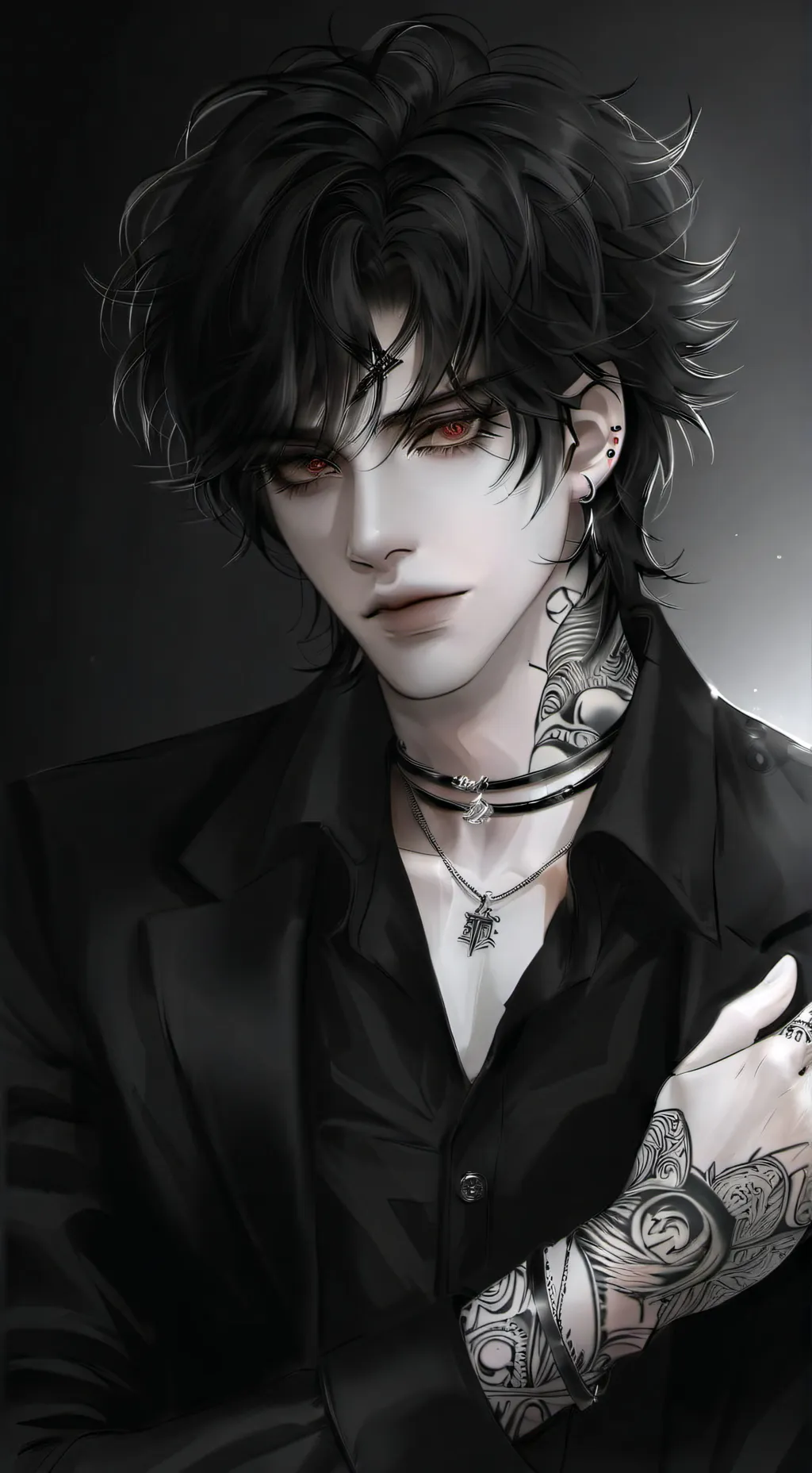 ai character: Dexter background