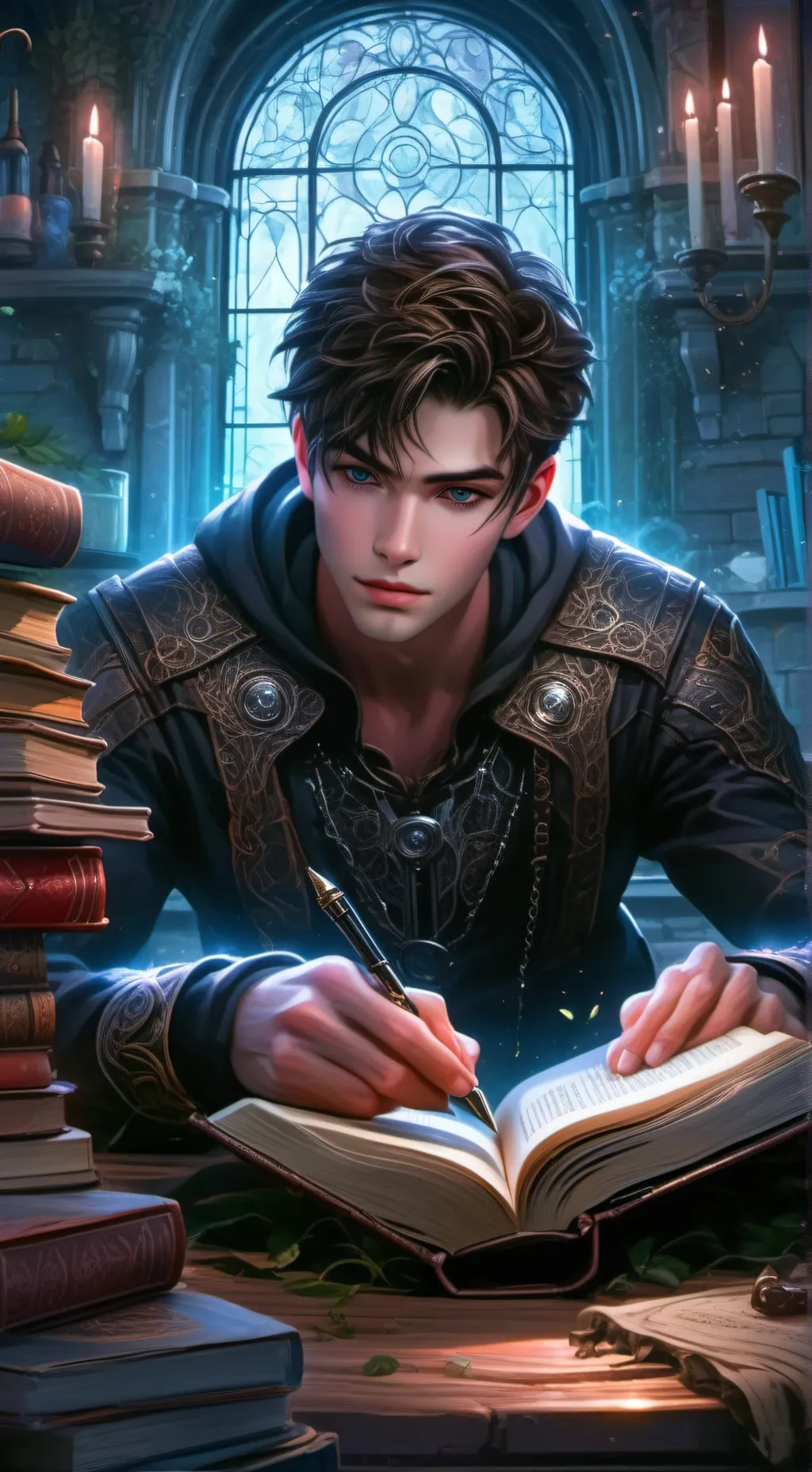 ai character: Mason background