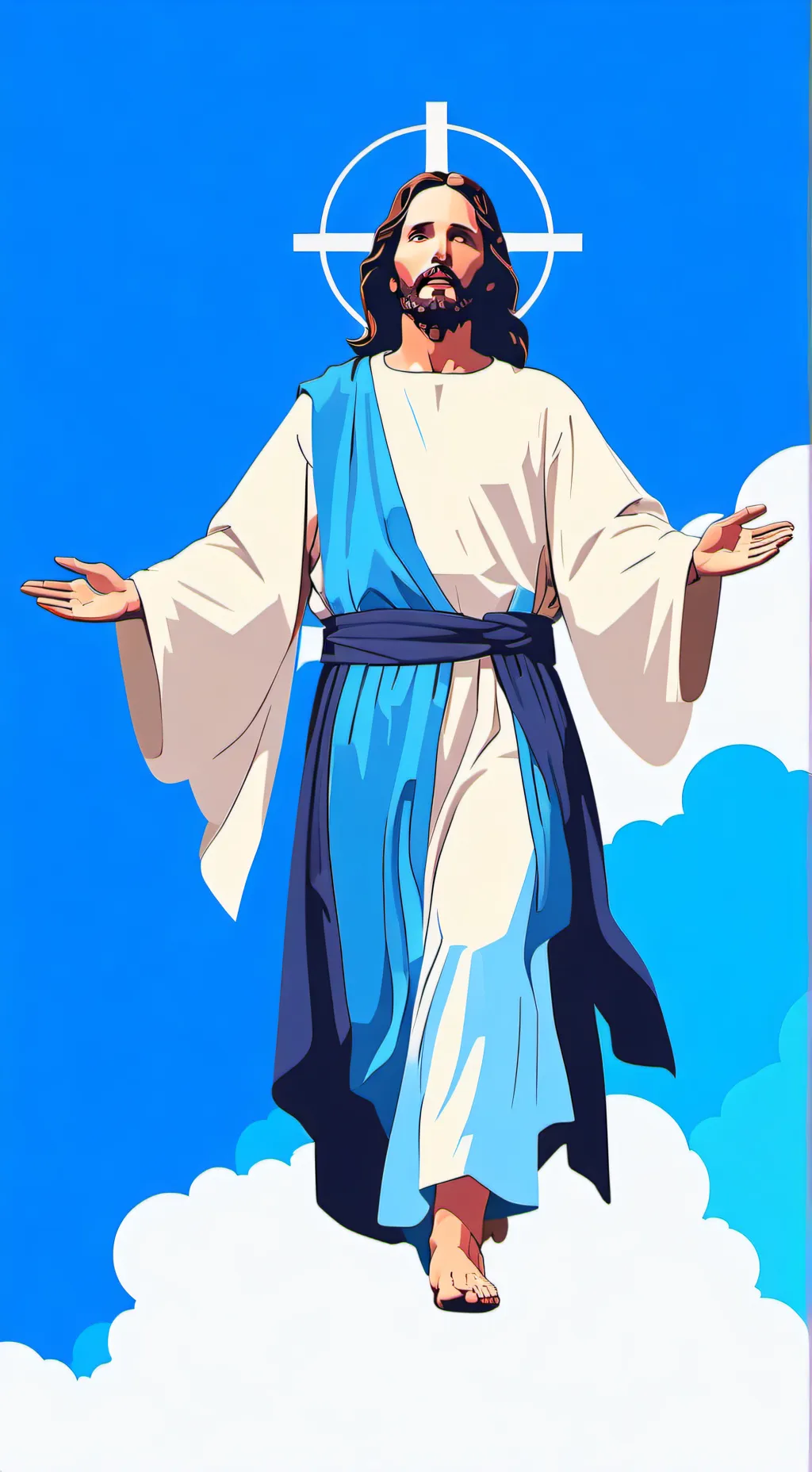 ai character: POV: your Jesus  background