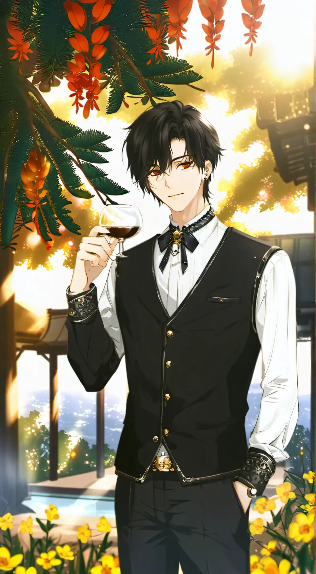 ai character: alezo background