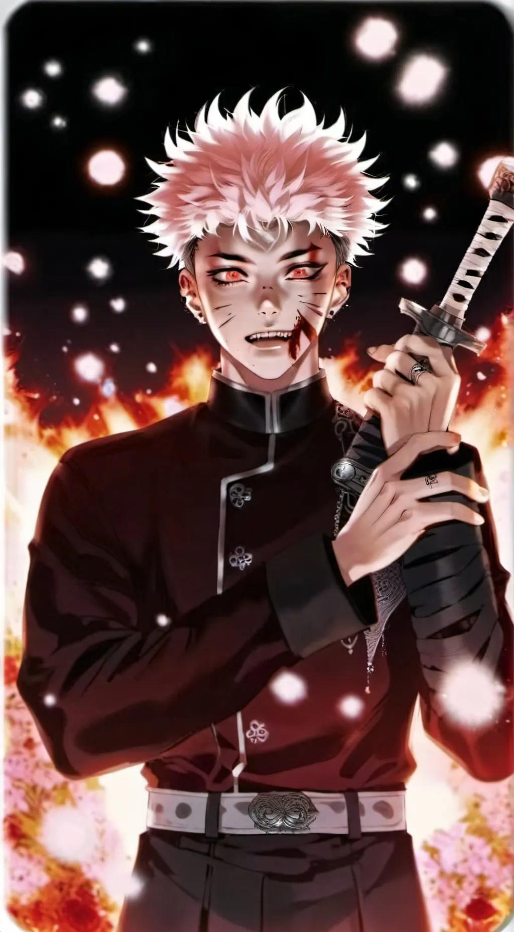 ai character: Baddie Sukuna background