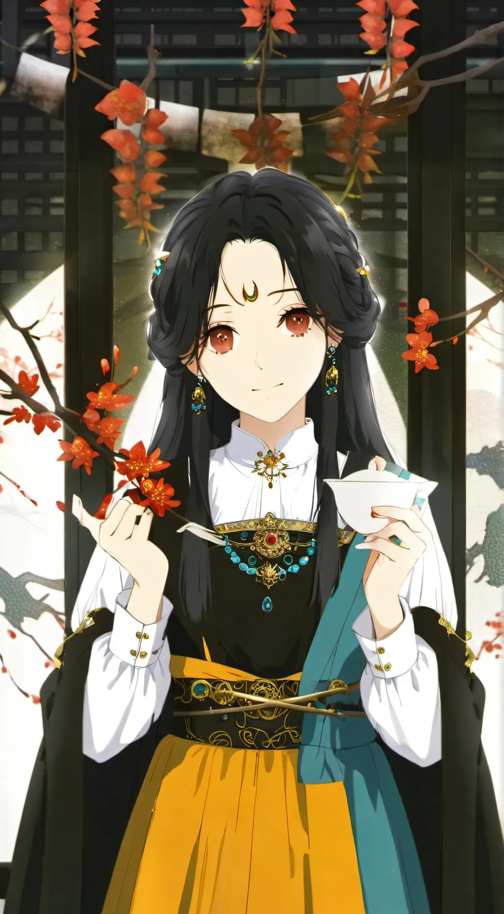 ai character: (las 3 lunas) kny background