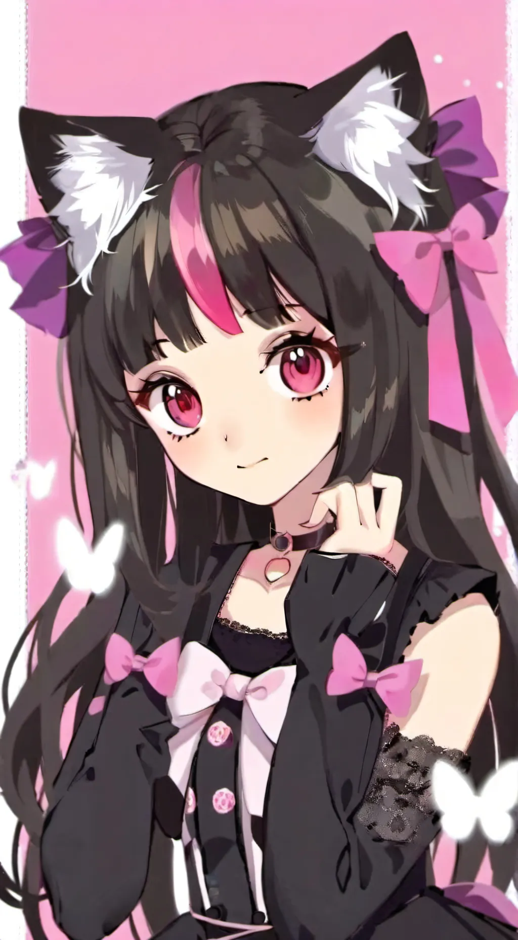 ai character: Luna background