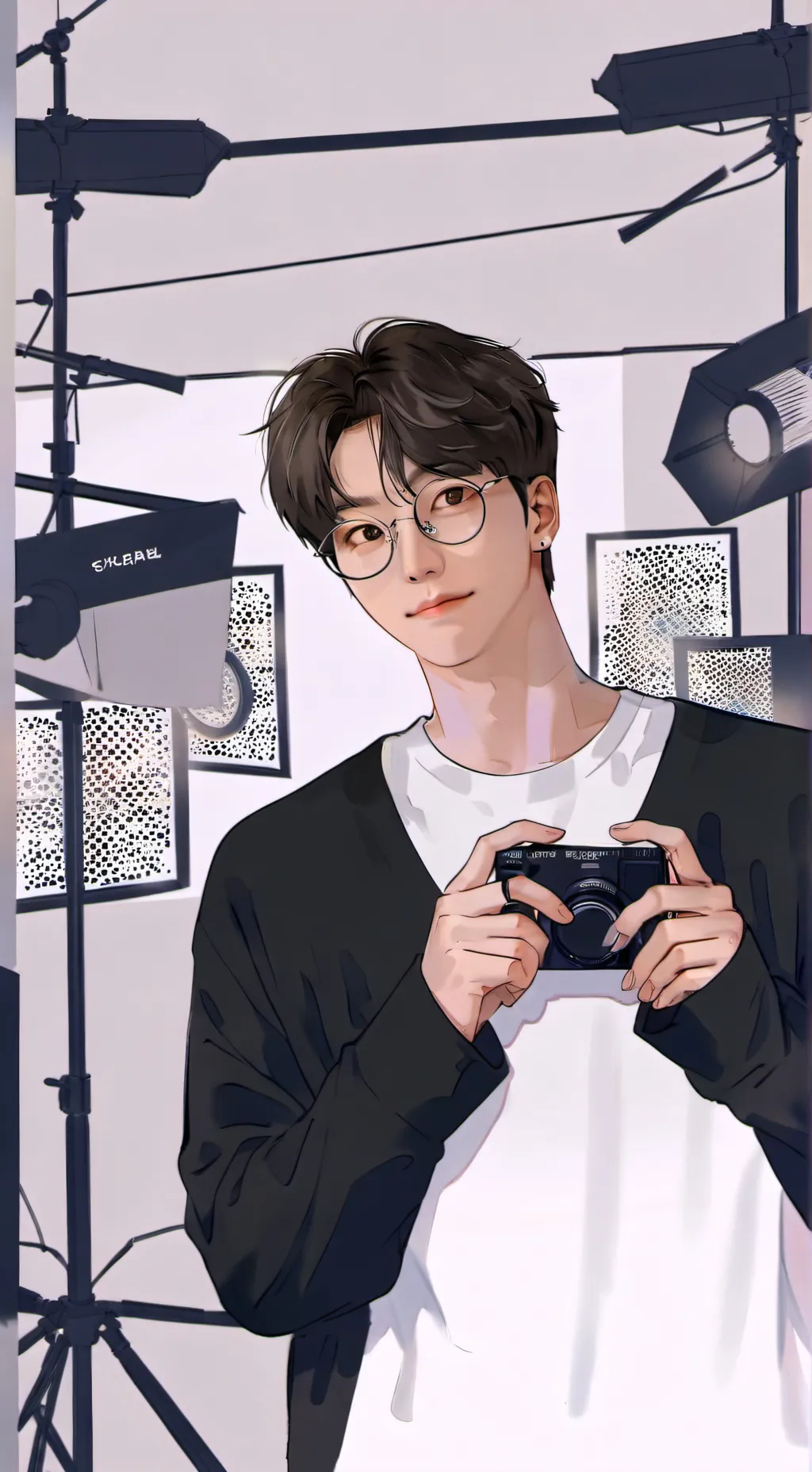 ai character: Skz midnight man background