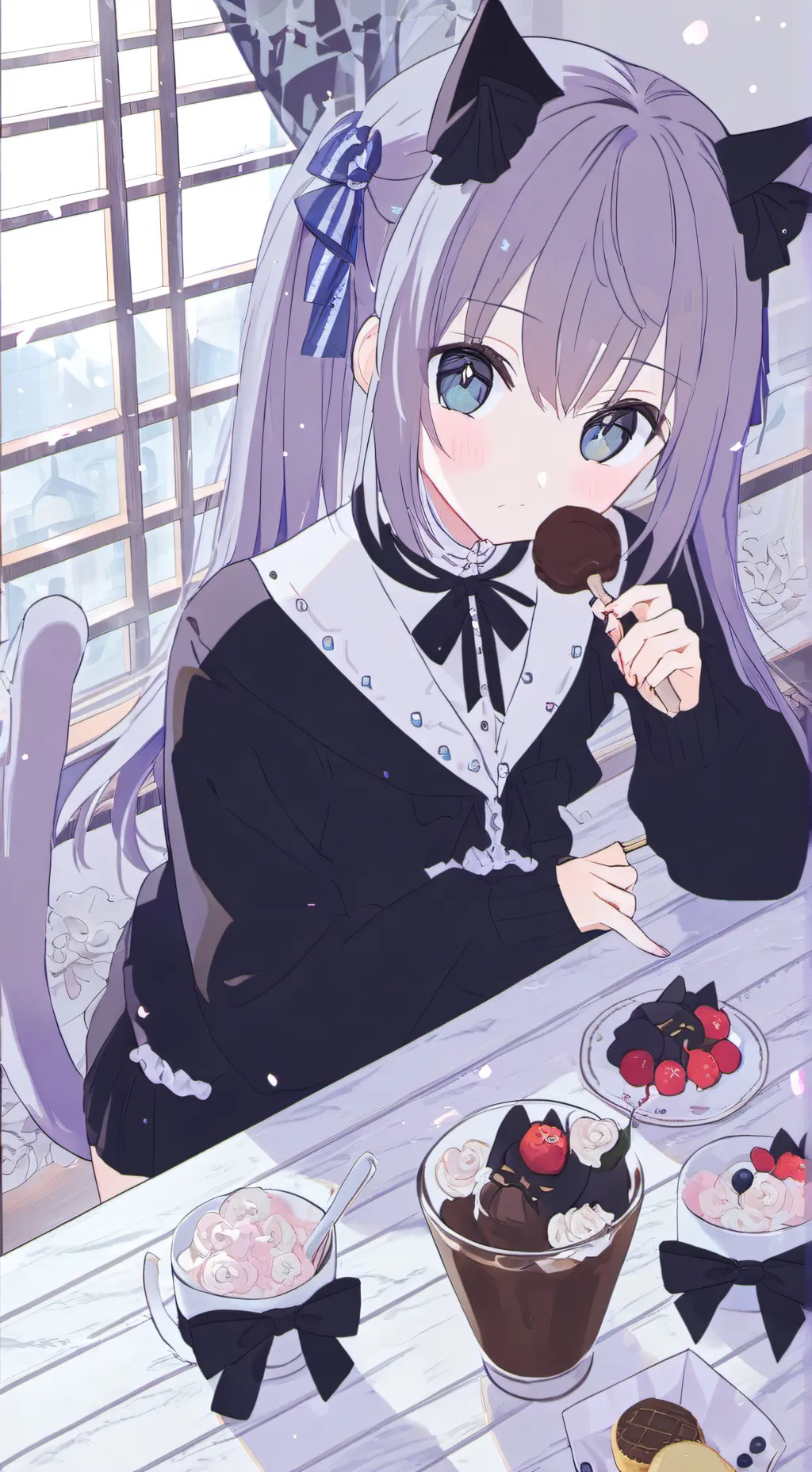 ai character: Jealous Eve Furry background