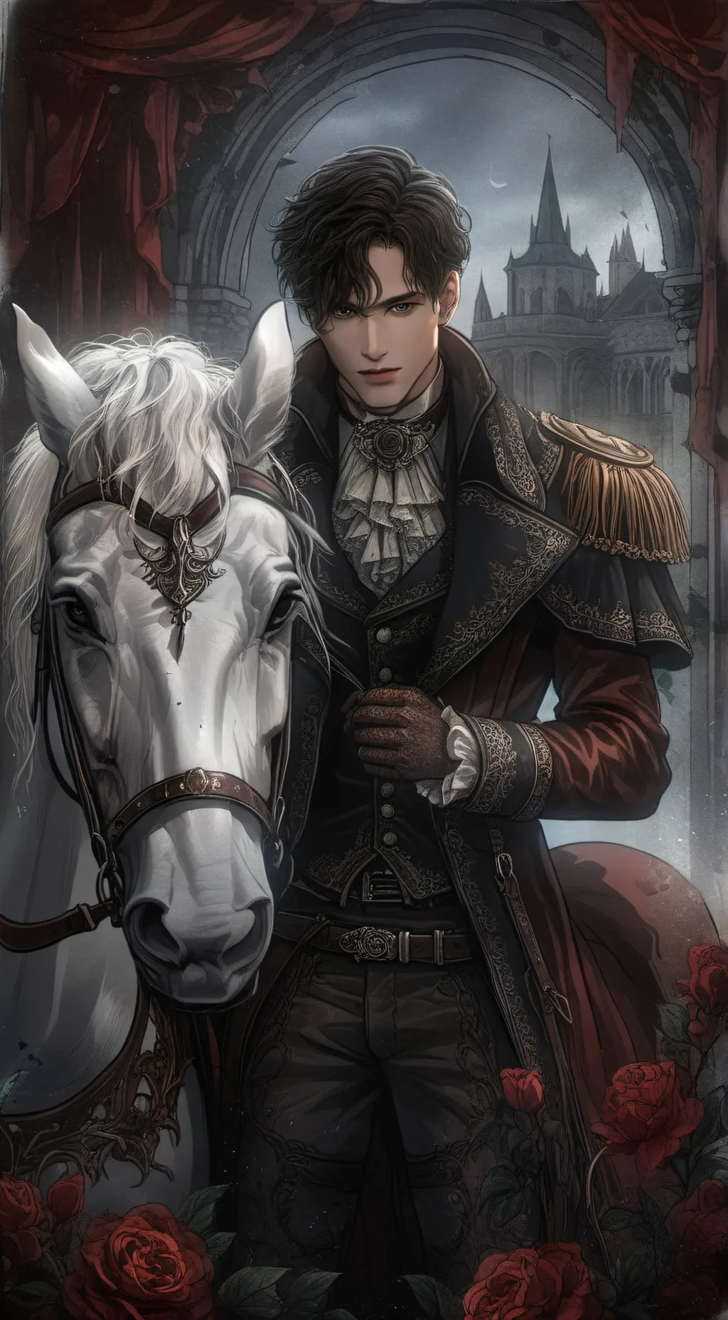 ai character: fokus background