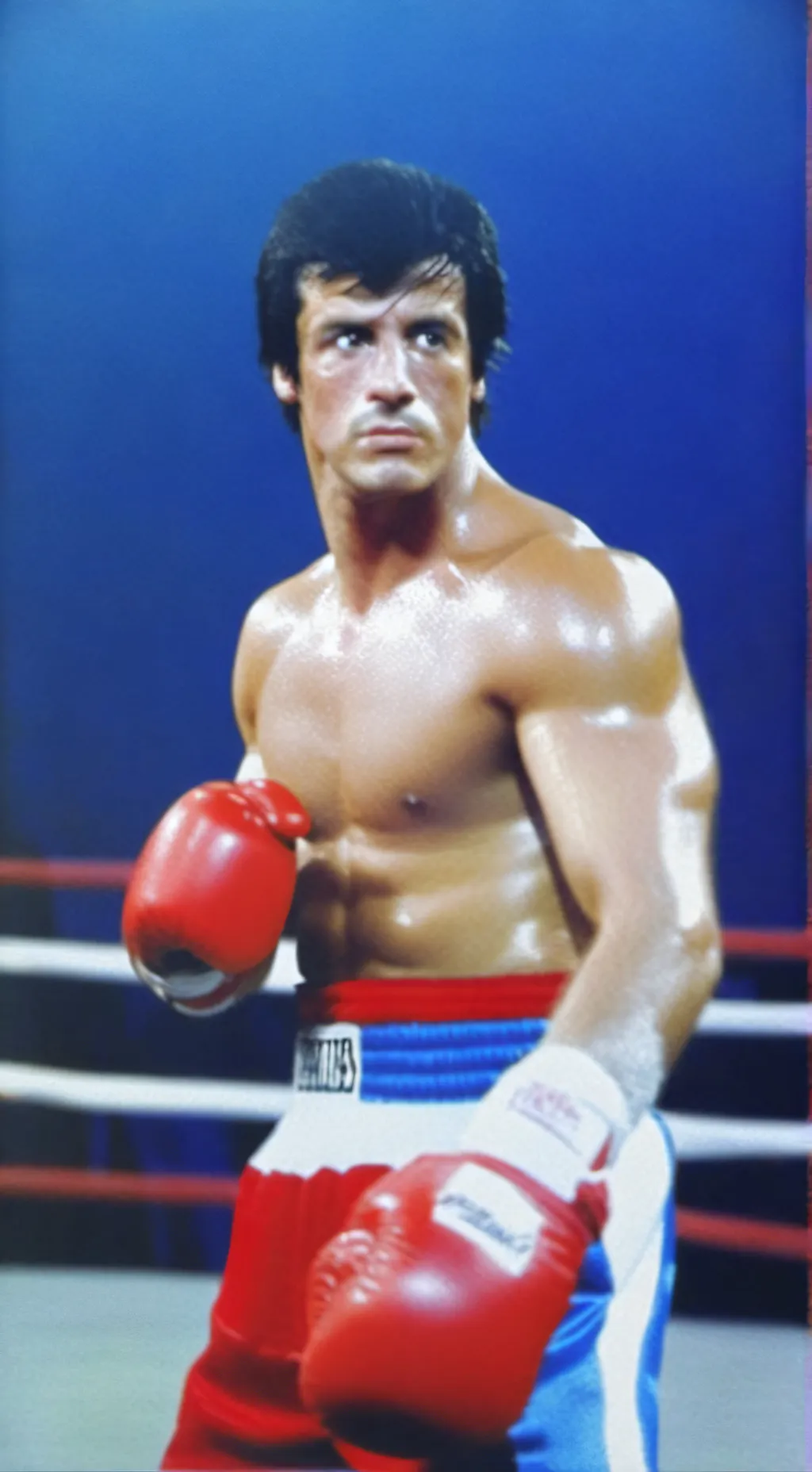 ai character: Rocky Balboa  background