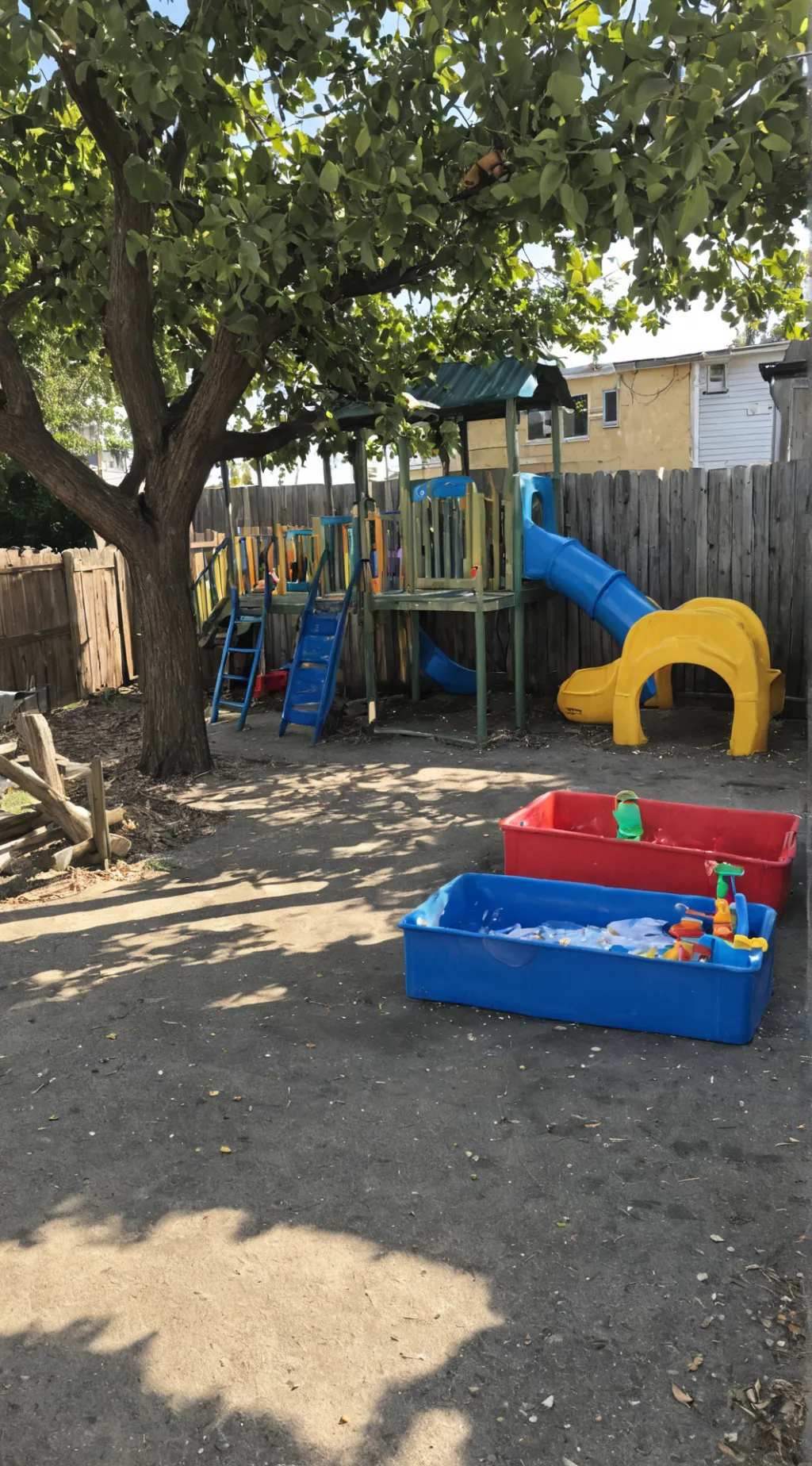 ai character: Your daycare  background