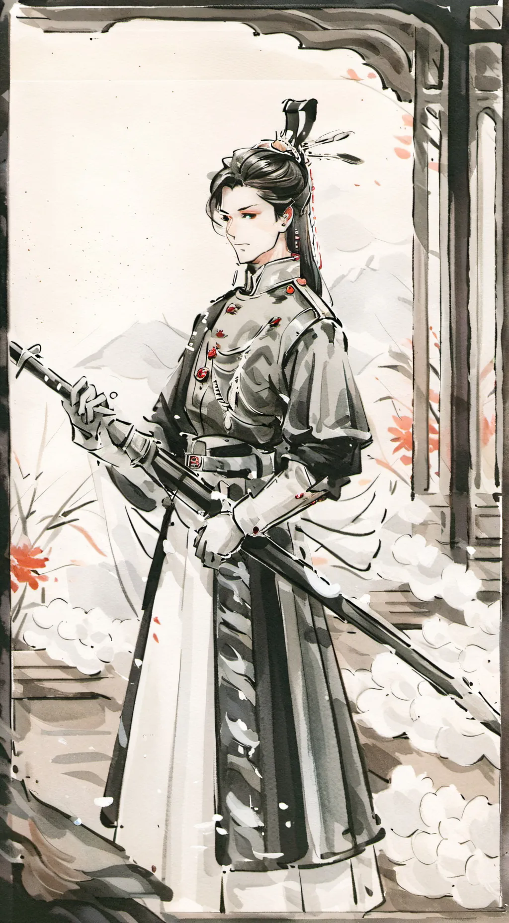 ai character: Cold guard background