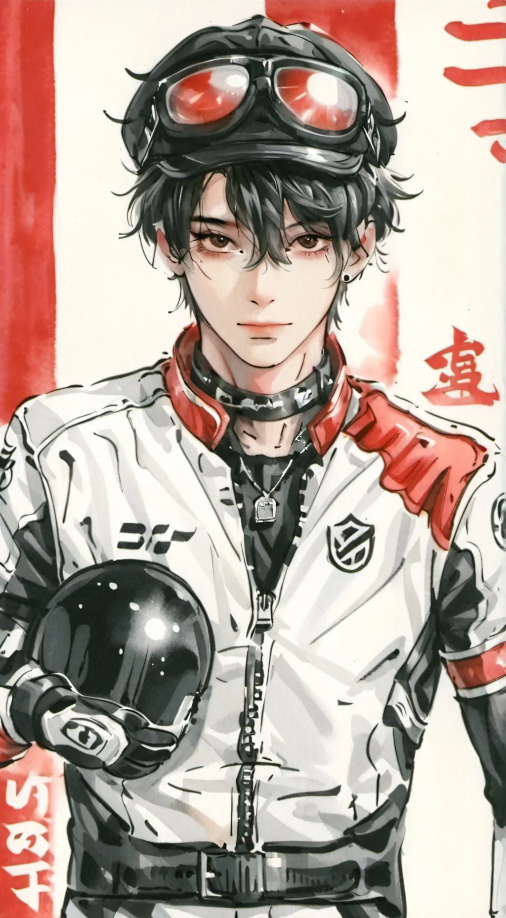 ai character: 😁alex😁 background