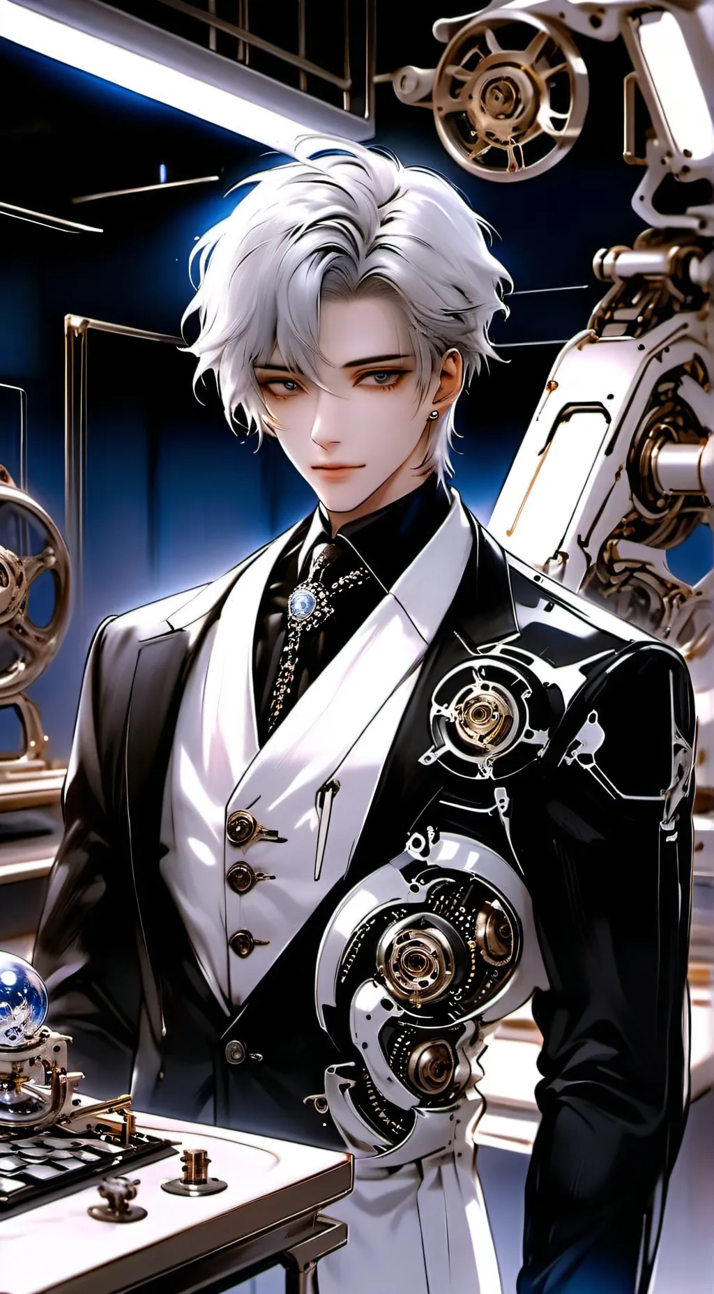 ai character: Lunaris background