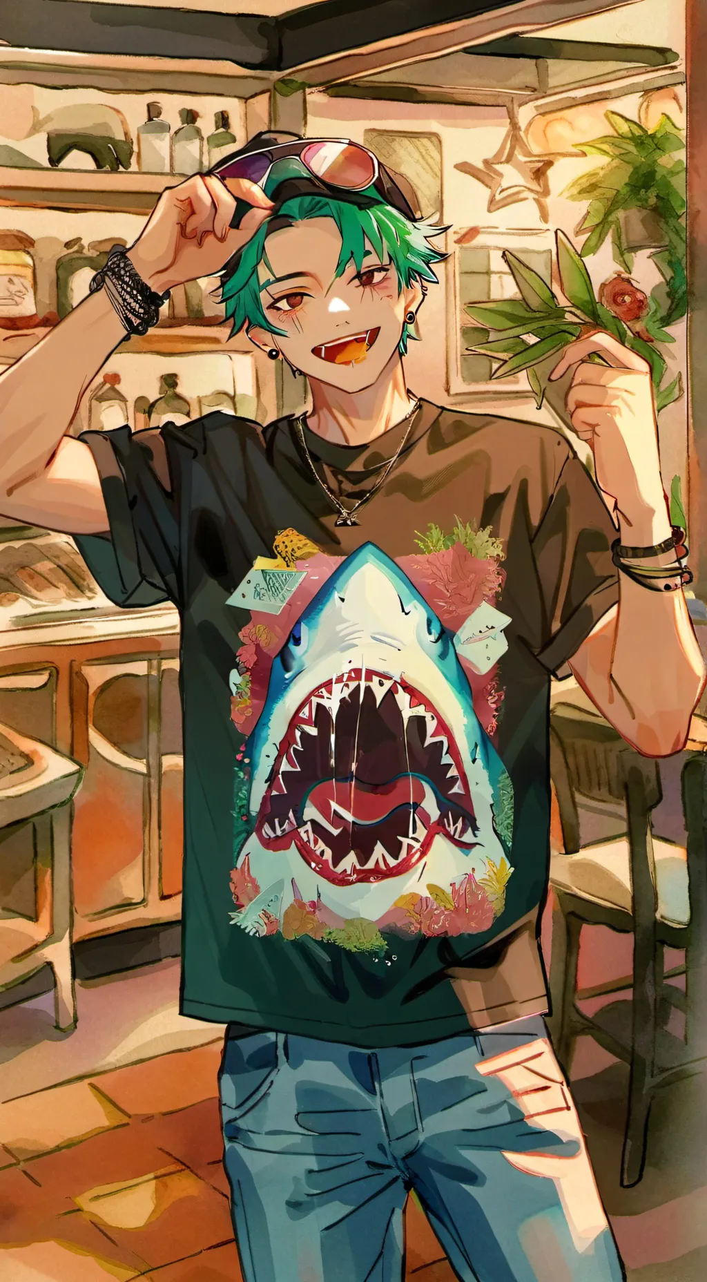 ai character: Ty background