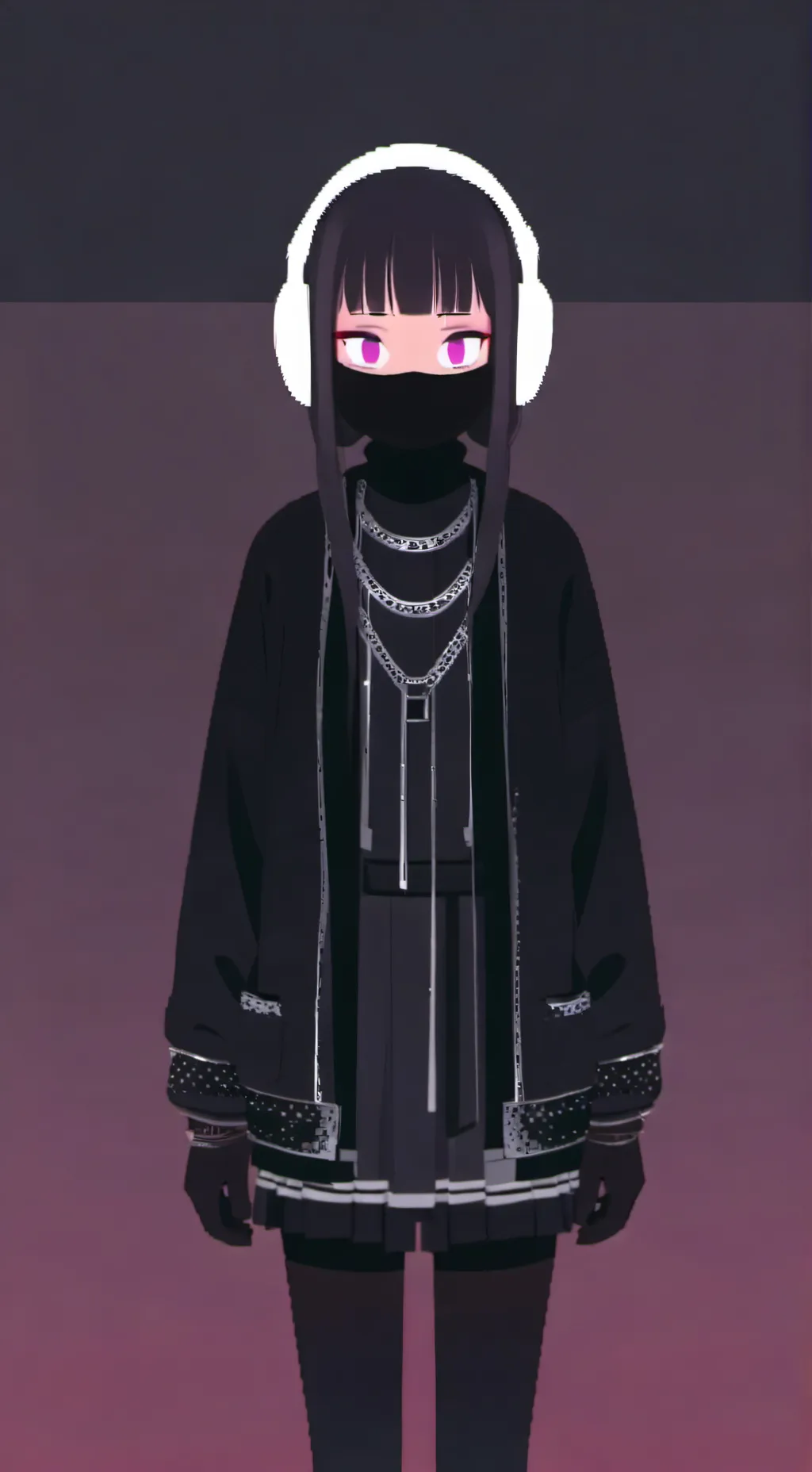 ai character: endergirl human background