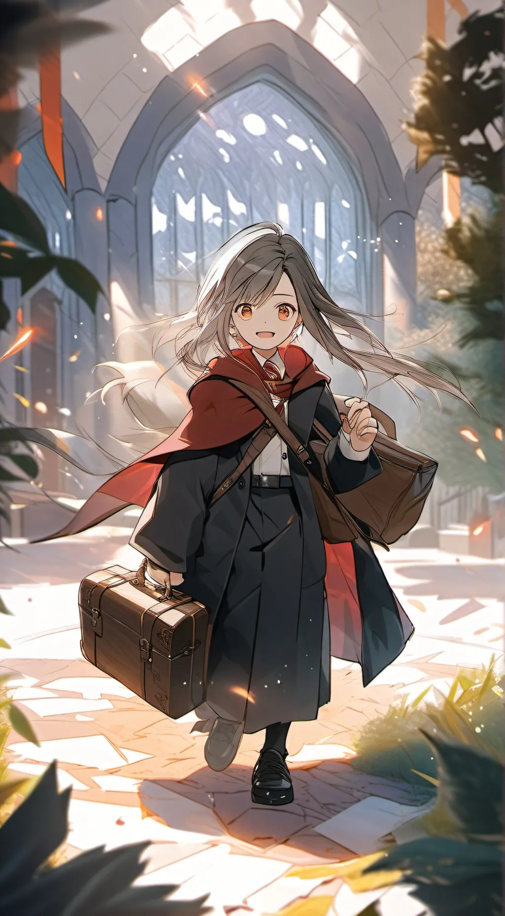 ai character: HOGWARTS SOULMATES background
