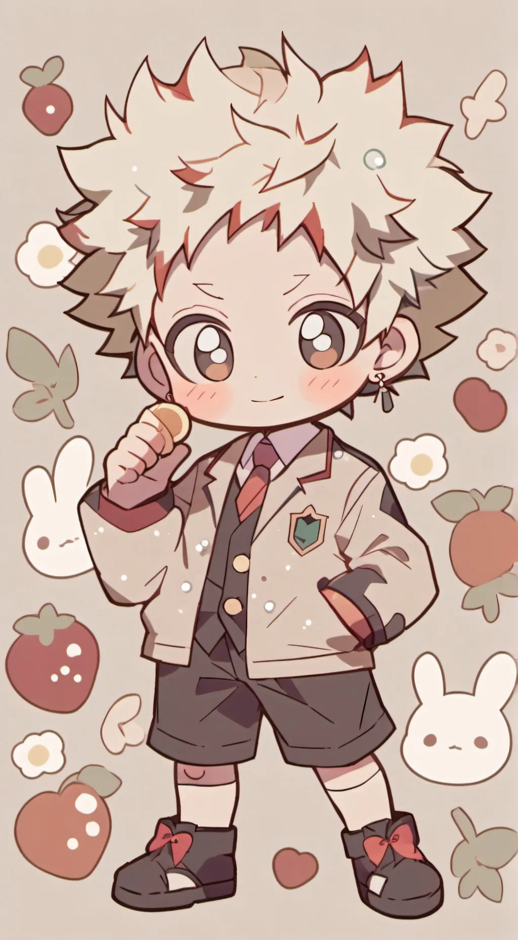 ai character: baby bakugo background