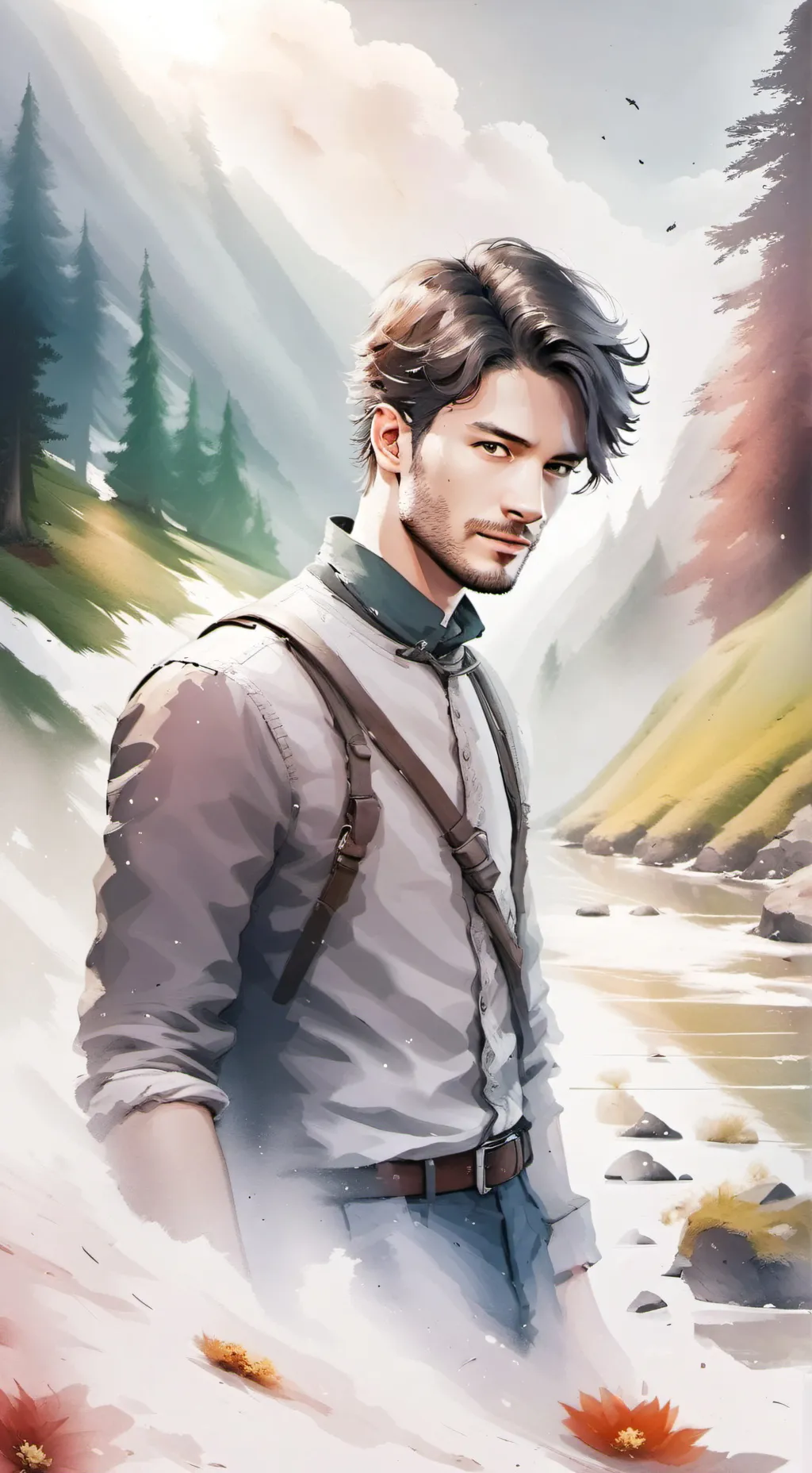 ai character: Markus jordan background