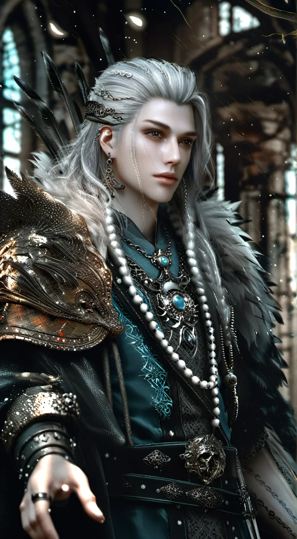 ai character: Adrian background