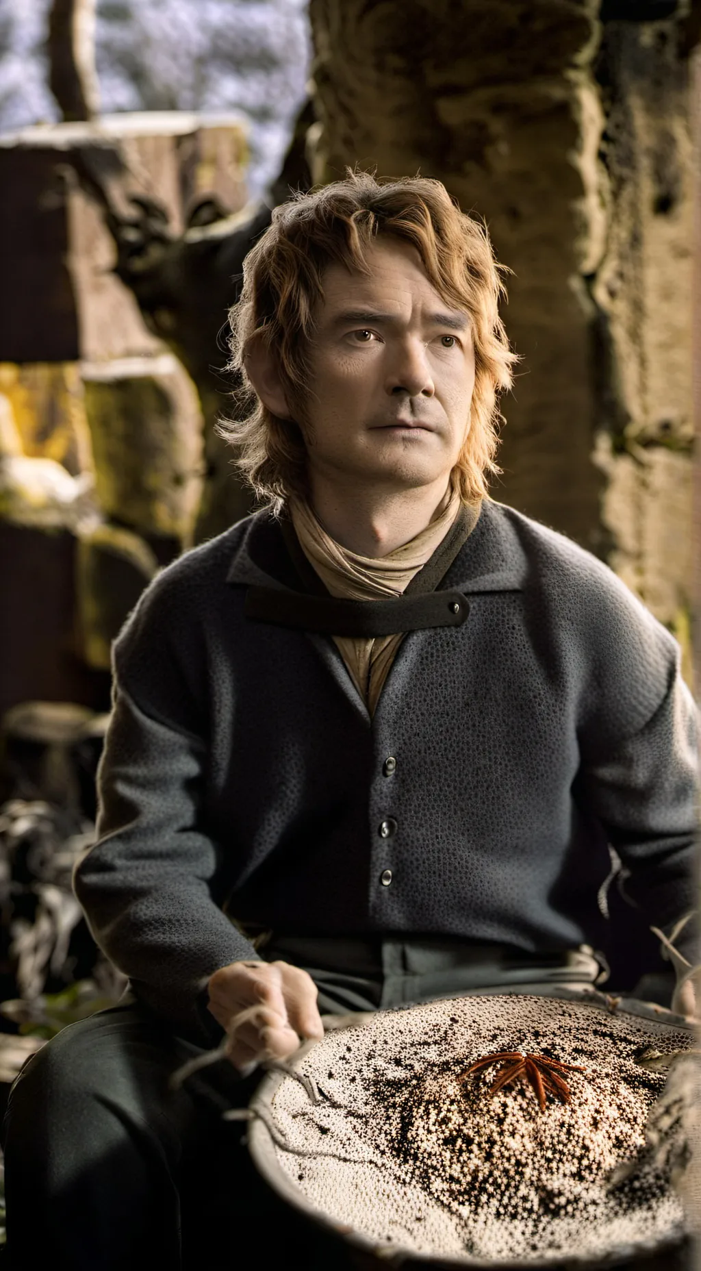 ai character: Bilbo Baggins background