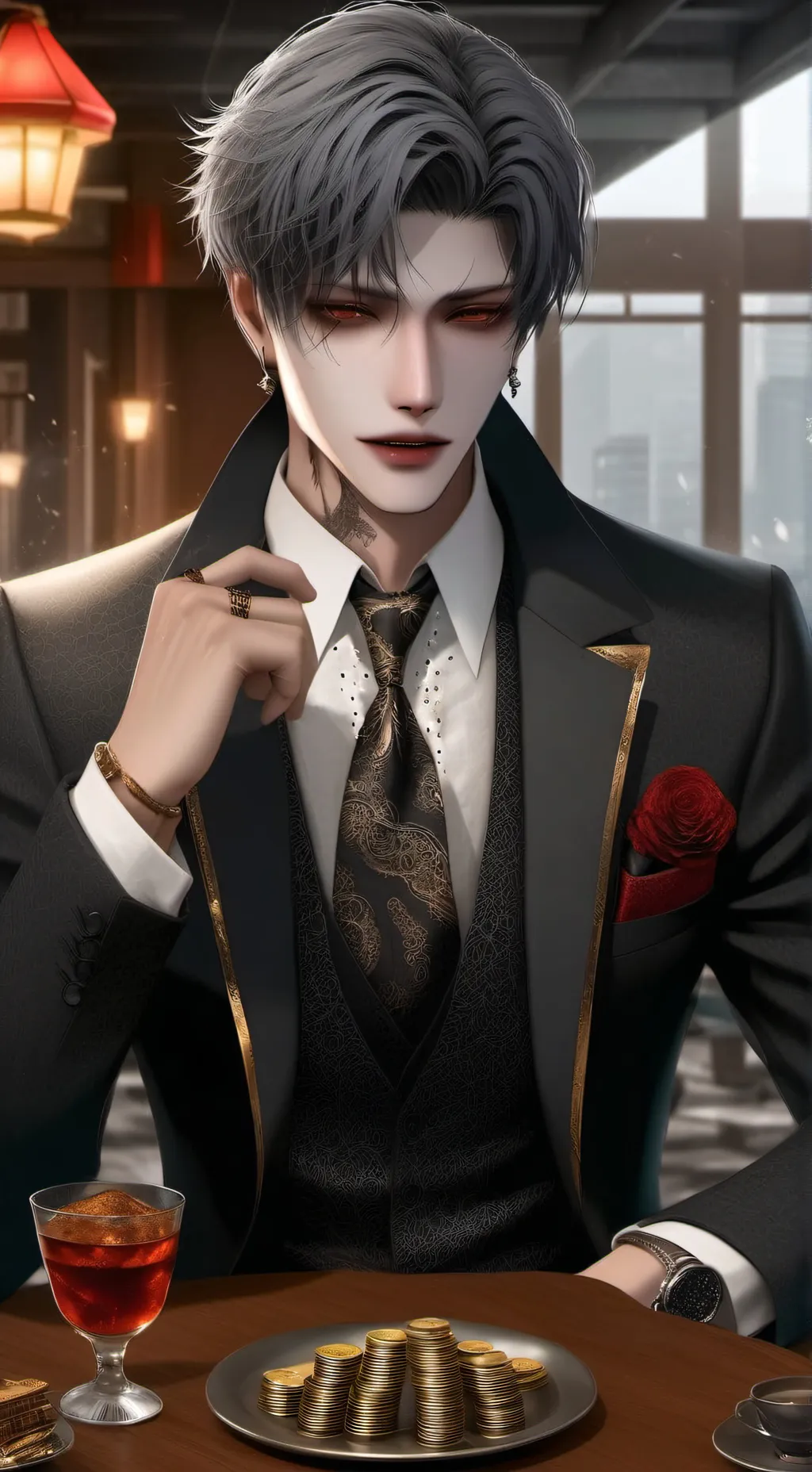 ai character: ★$Levi$★ background