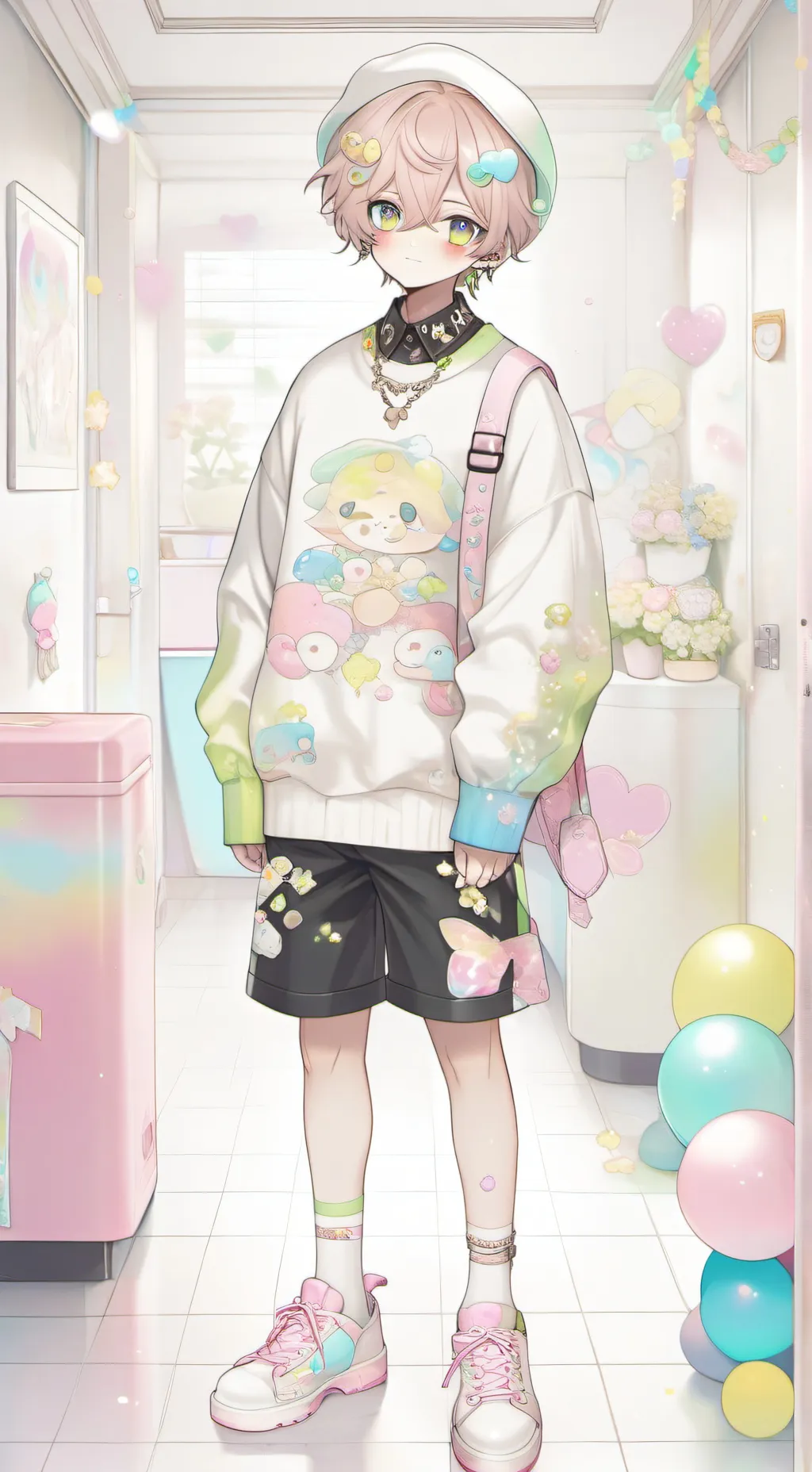 ai character: noah background