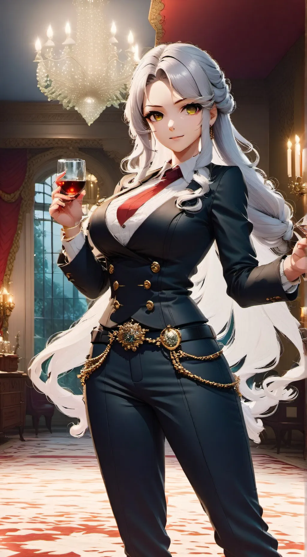 ai character: Lilly background