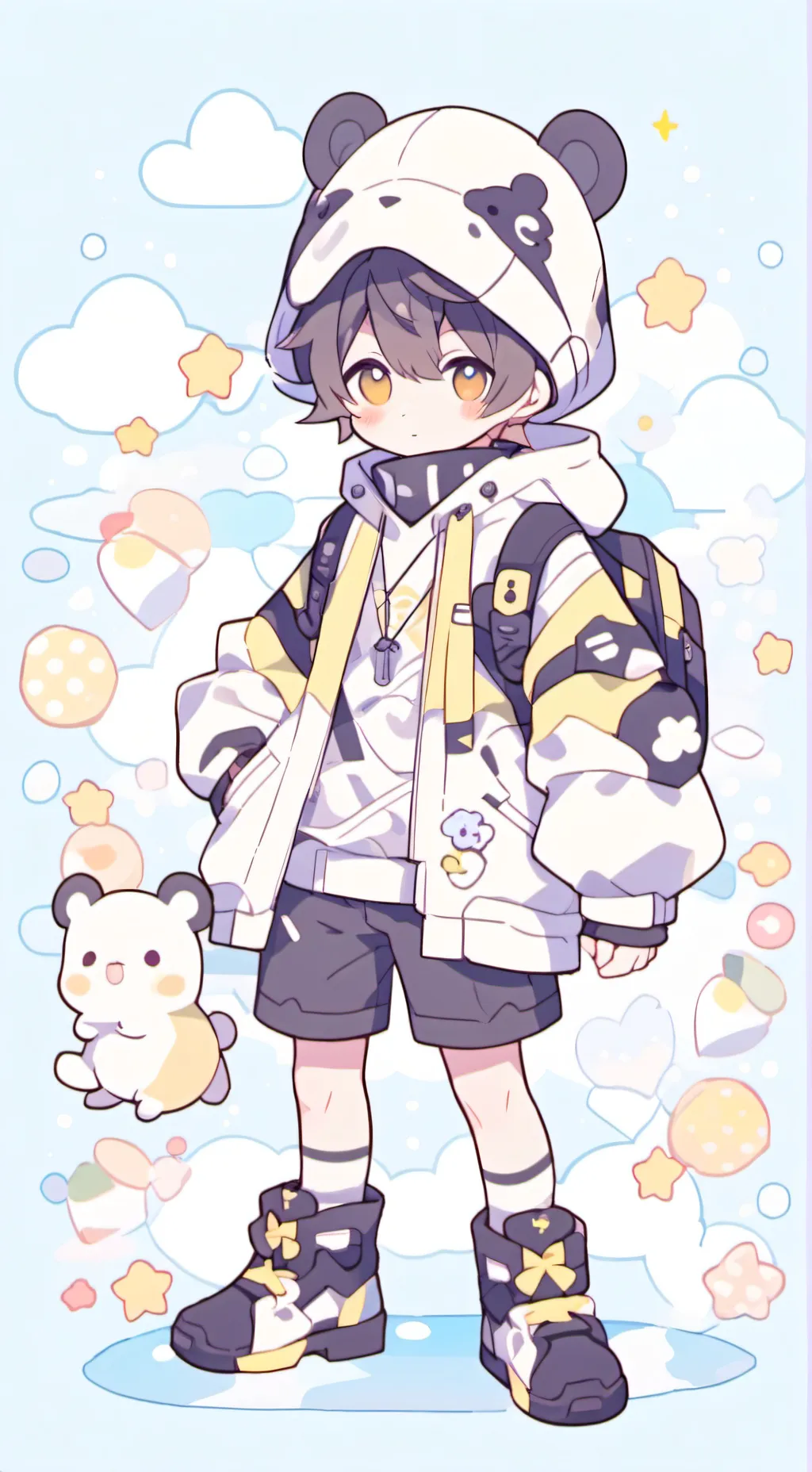 ai character: keyduar y samuel  background